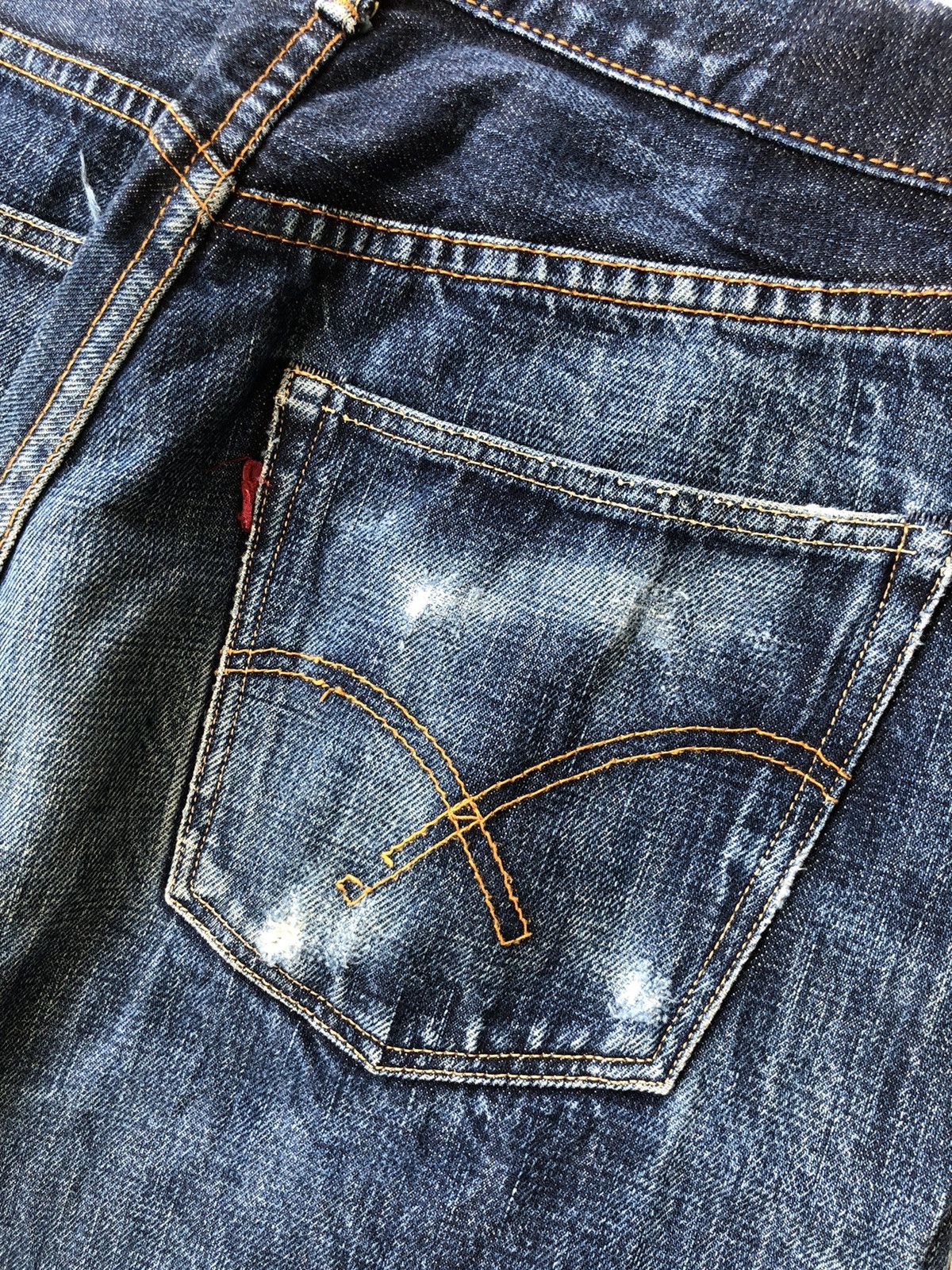 Full Count & Co. RARE🔥Full Count 🇯🇵 Samurai Faded Selvedge Denim Size US 29 - 7 Thumbnail