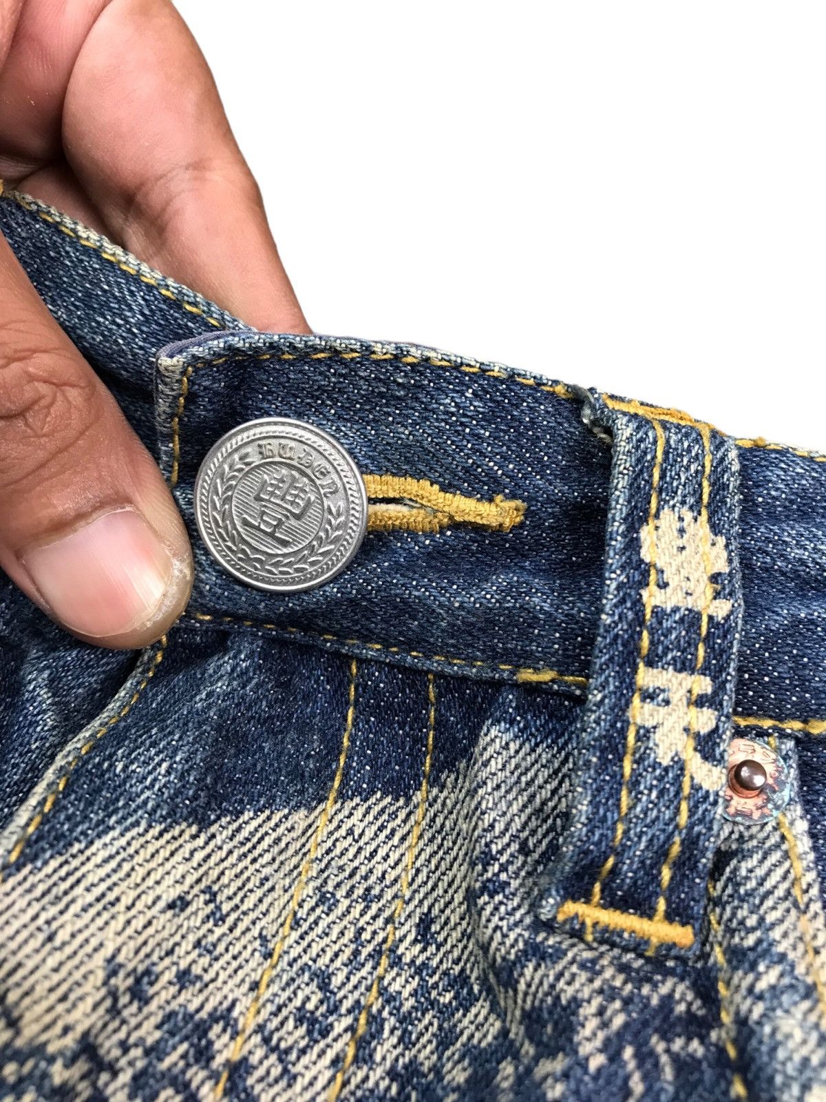 Japanese Brand ACCEPT OFFER 💥 AUTHENTIC BUDEN JEANS WITH JAPANNESE DESIGN Size US 30 / EU 46 - 7 Thumbnail