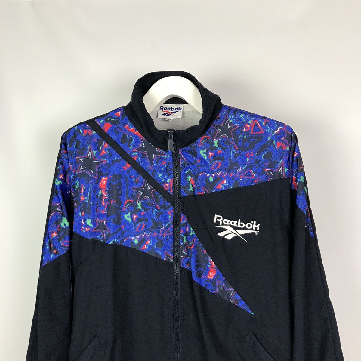 Reebok 90’s Vintage Reebok Big Logo Track Jacket Size US M / EU 48-50 / 2 - 2 Thumbnail