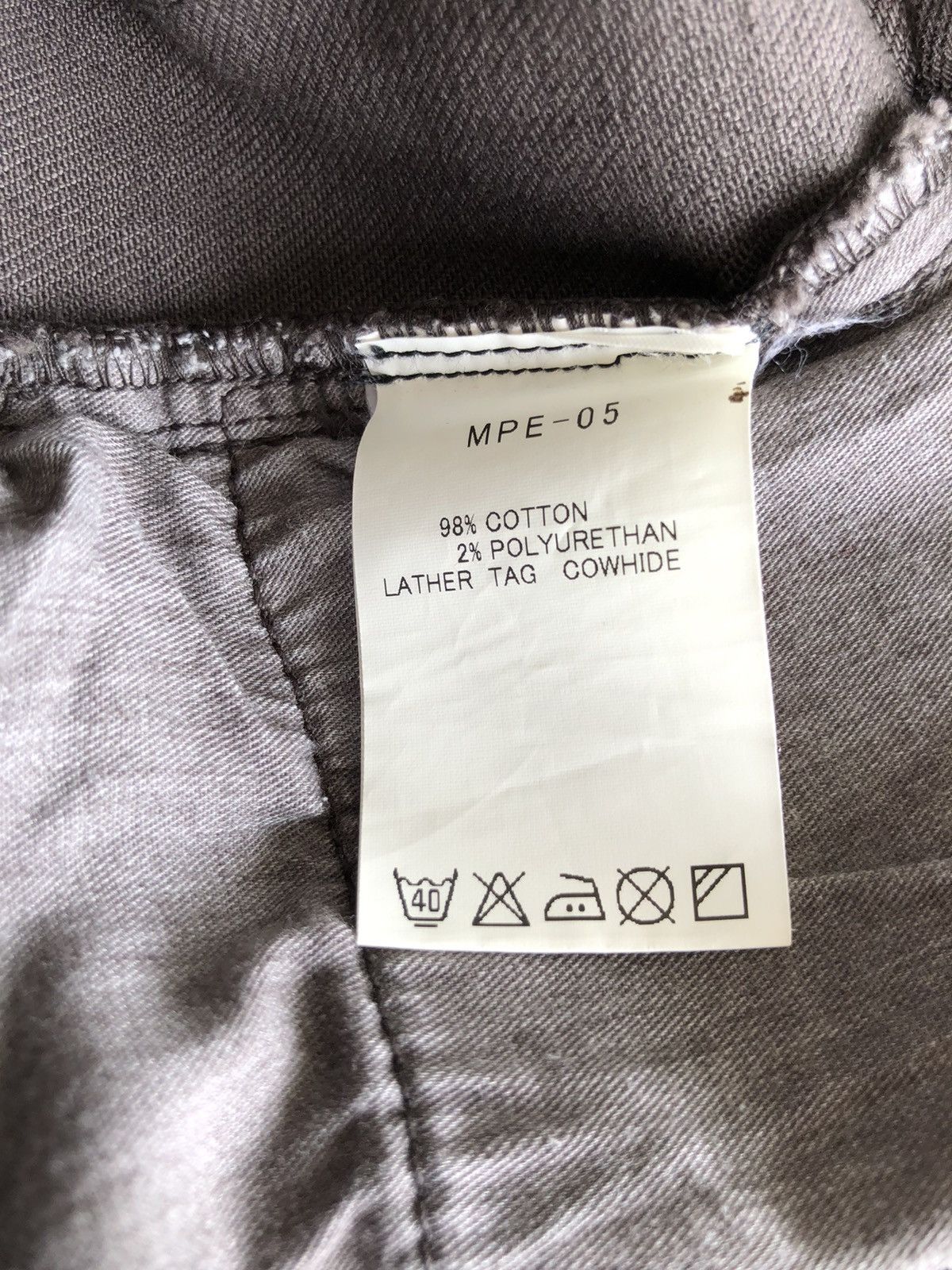 Gene Par Yukio Mishiba Yukio Mishiba 🇯🇵 Chaotic World Takahashi Anarchy Denim Size US 32 / EU 48 - 11 Thumbnail
