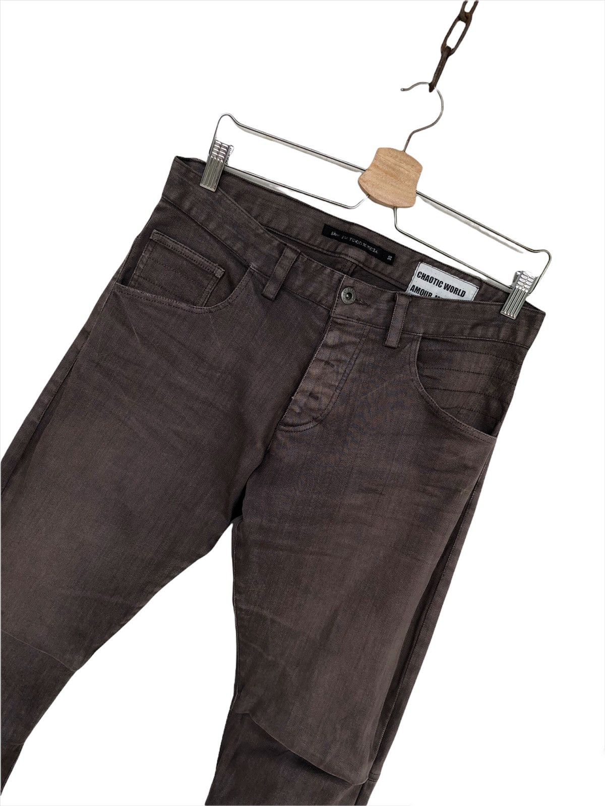 Gene Par Yukio Mishiba Yukio Mishiba 🇯🇵 Chaotic World Takahashi Anarchy Denim Size US 32 / EU 48 - 4 Thumbnail