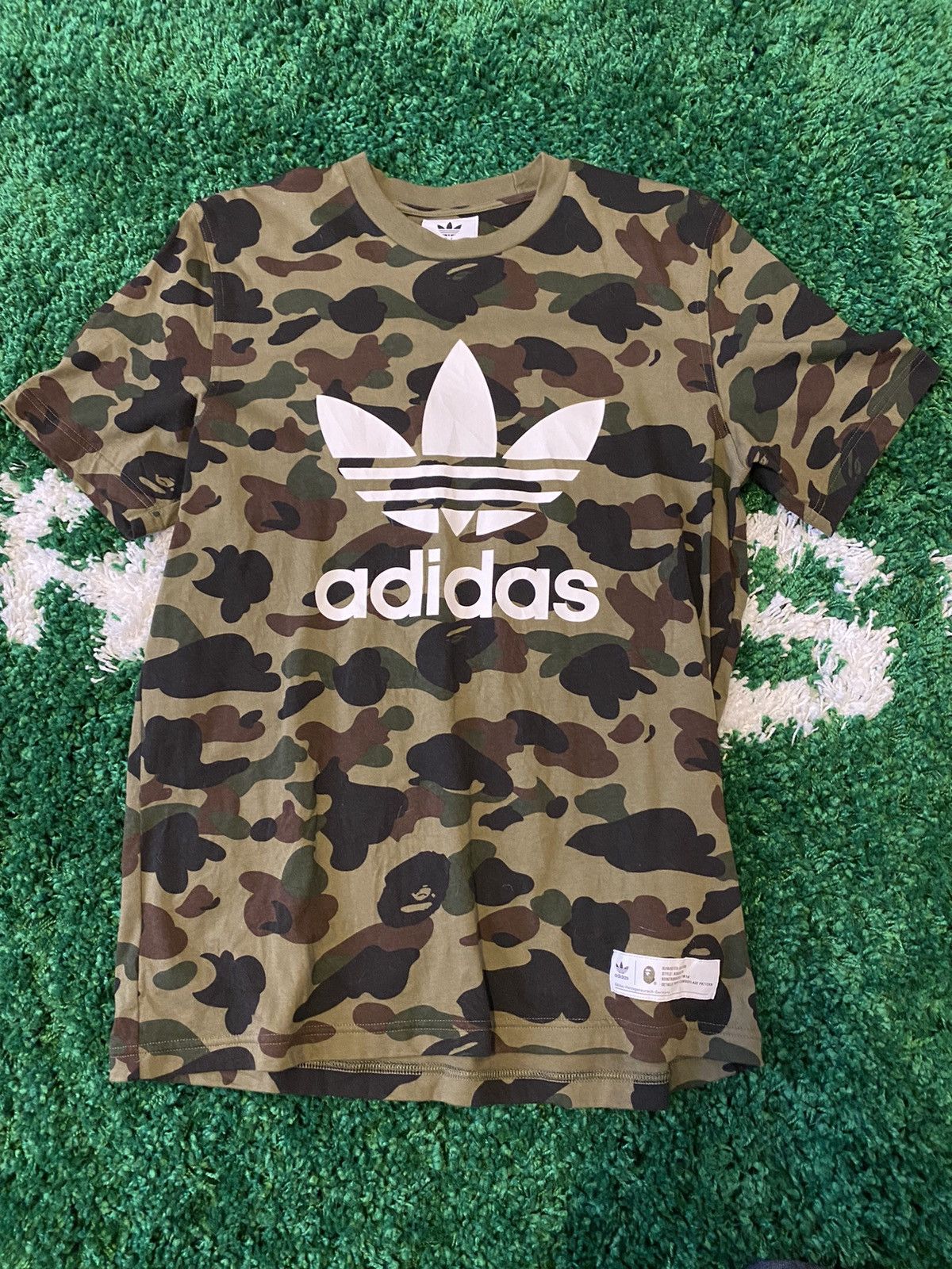 Adidas Bape x Adidas Adicolor Tee | Grailed