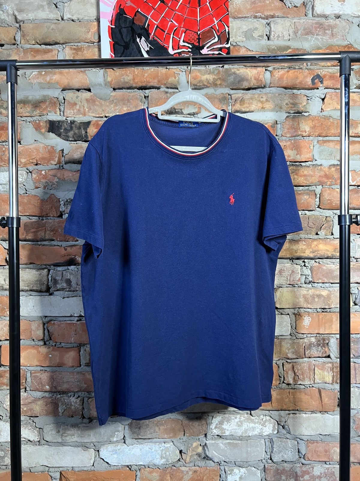 Vintage Polo Ralph Lauren T-Shirt Vintage Blue size XL Size US XL / EU 56 / 4 - 1 Thumbnail