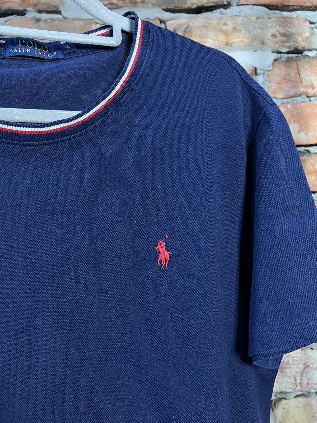 Vintage Polo Ralph Lauren T-Shirt Vintage Blue size XL Size US XL / EU 56 / 4 - 2 Thumbnail