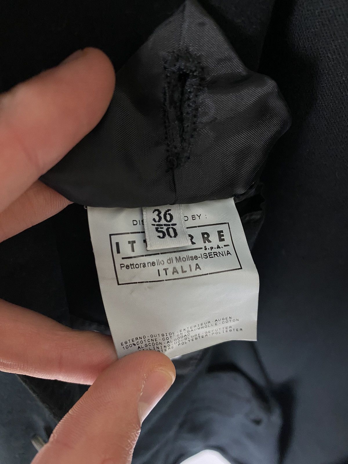 Dolce & Gabbana Dolce&Gabbana Cotton Black Blazer Size 50R - 11 Thumbnail
