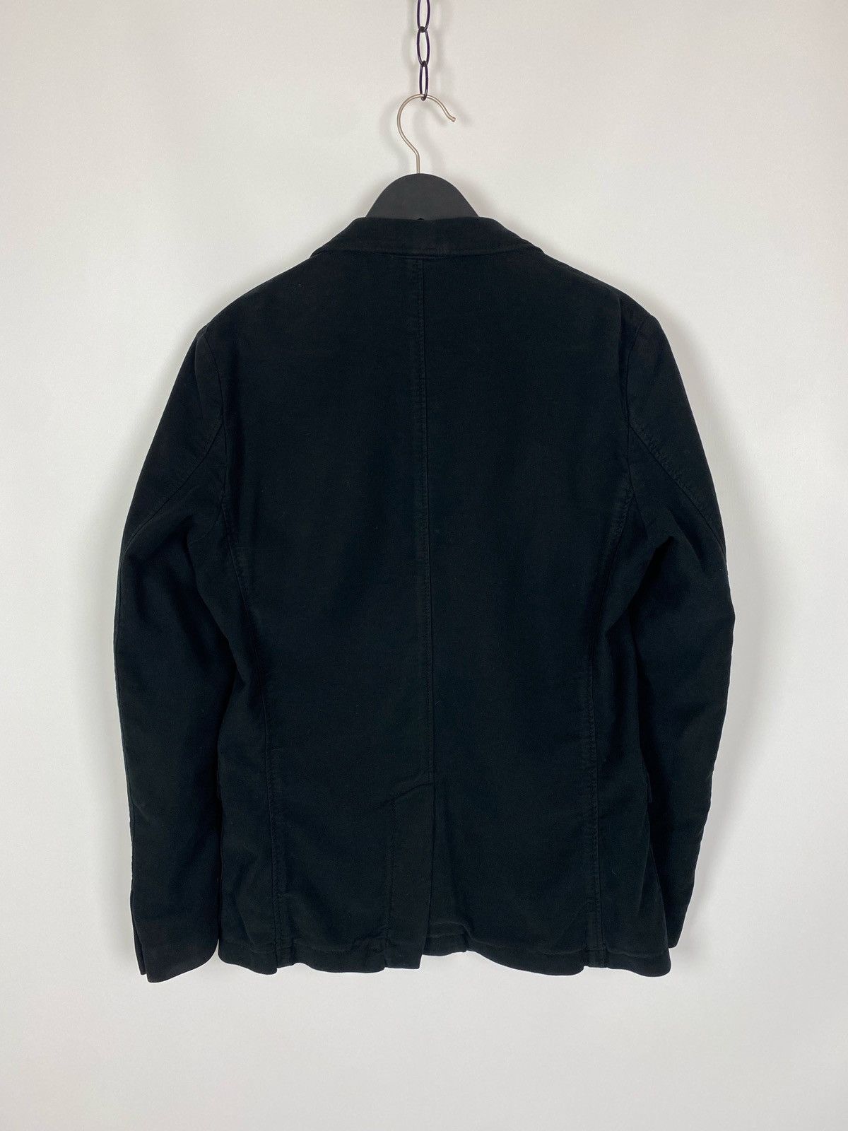 Dolce & Gabbana Dolce&Gabbana Cotton Black Blazer Size 50R - 7 Thumbnail