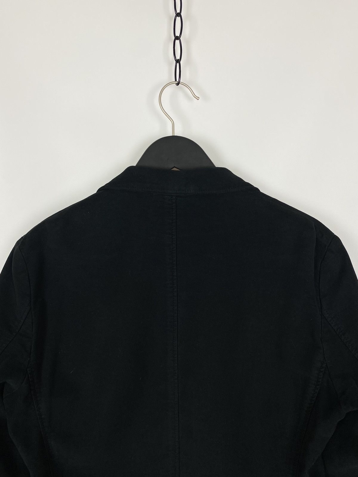 Dolce & Gabbana Dolce&Gabbana Cotton Black Blazer Size 50R - 8 Thumbnail