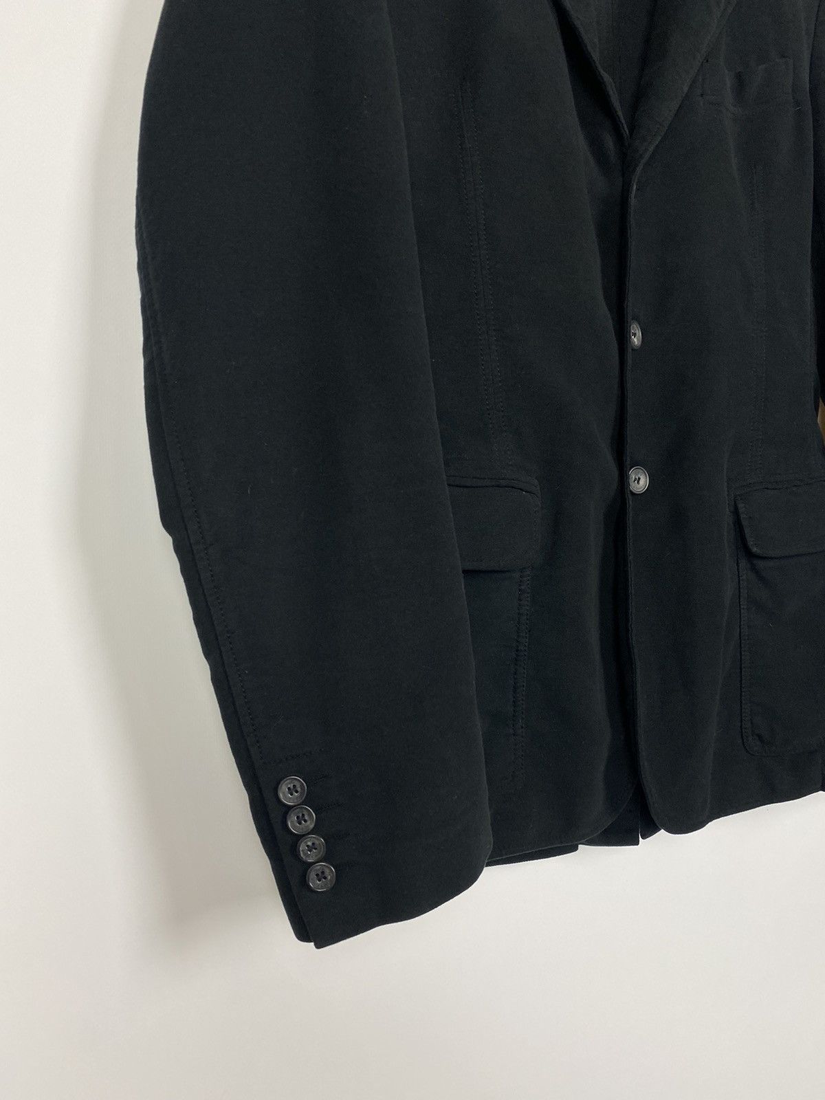 Dolce & Gabbana Dolce&Gabbana Cotton Black Blazer Size 50R - 5 Thumbnail