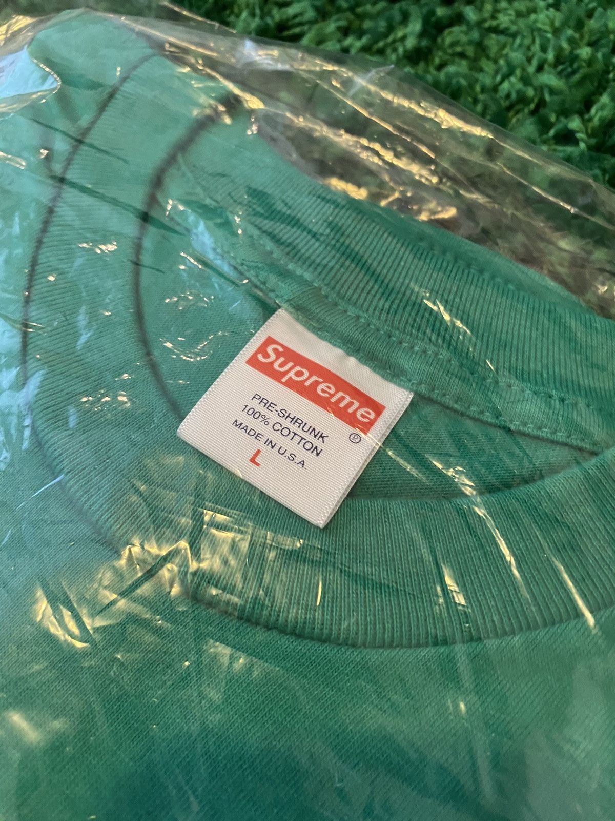 Supreme Green Ladybug Tee Size US L / EU 52-54 / 3 - 3 Thumbnail