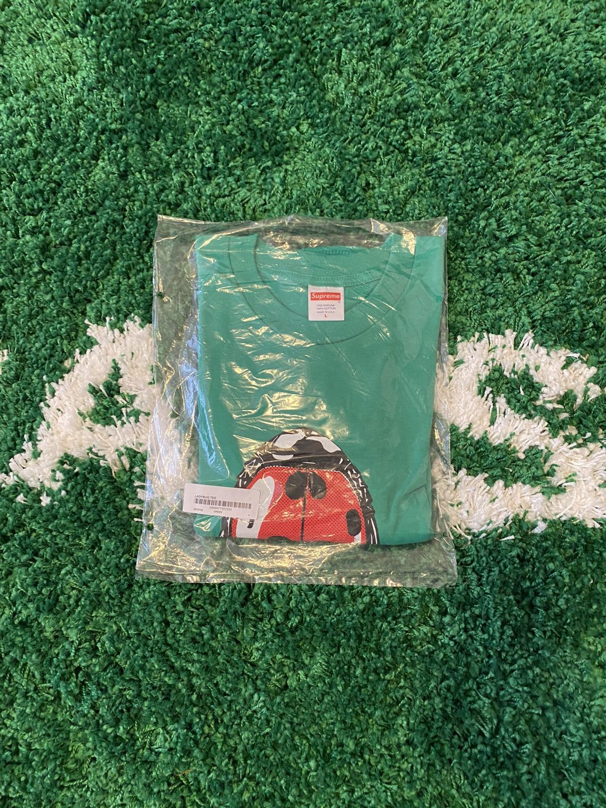 Supreme Green Ladybug Tee Size US L / EU 52-54 / 3 - 1 Thumbnail