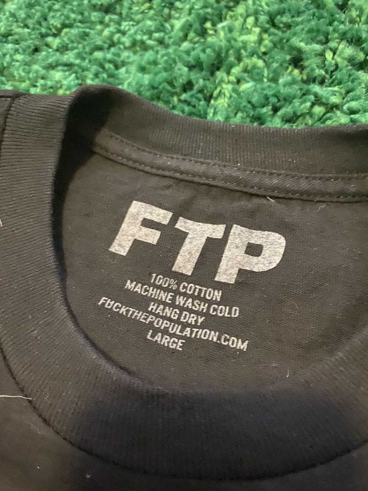 Fuck The Population FTP Logo Tee Purple Size Large Size US L / EU 52-54 / 3 - 3 Thumbnail