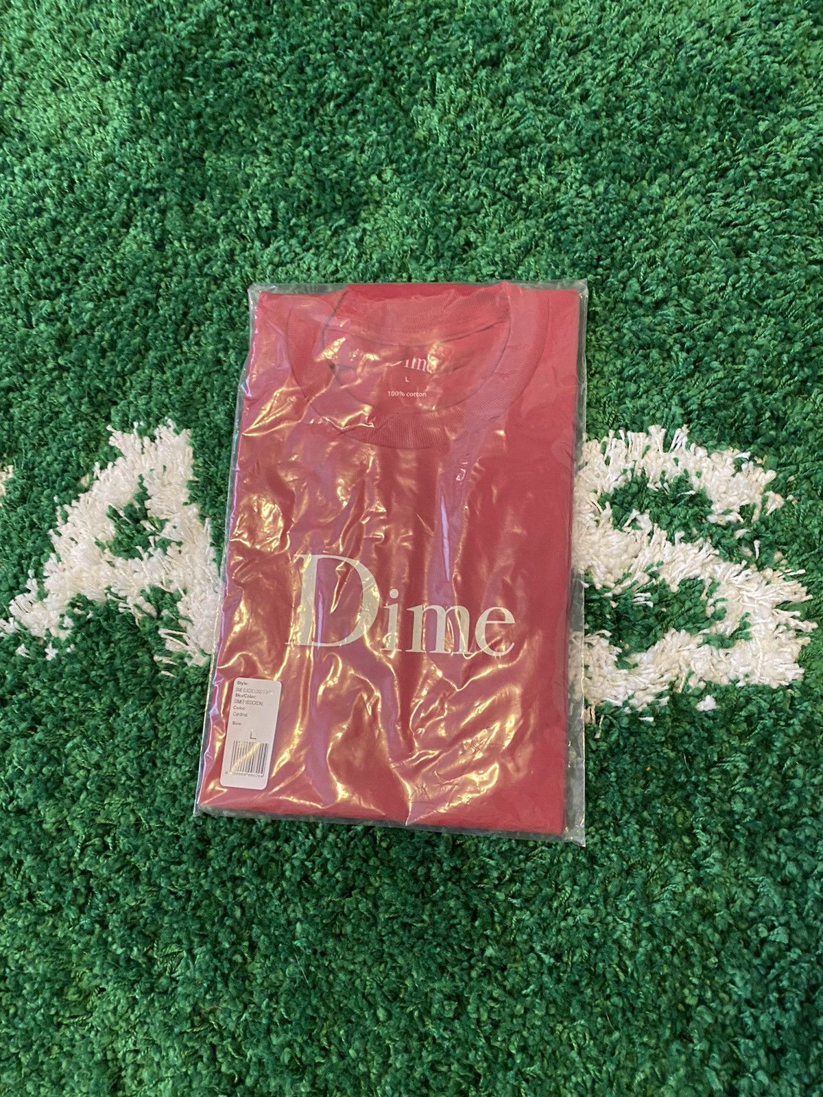 Dime Dime Logo Tee Cardinal Red Large Size US L / EU 52-54 / 3 - 1 Thumbnail