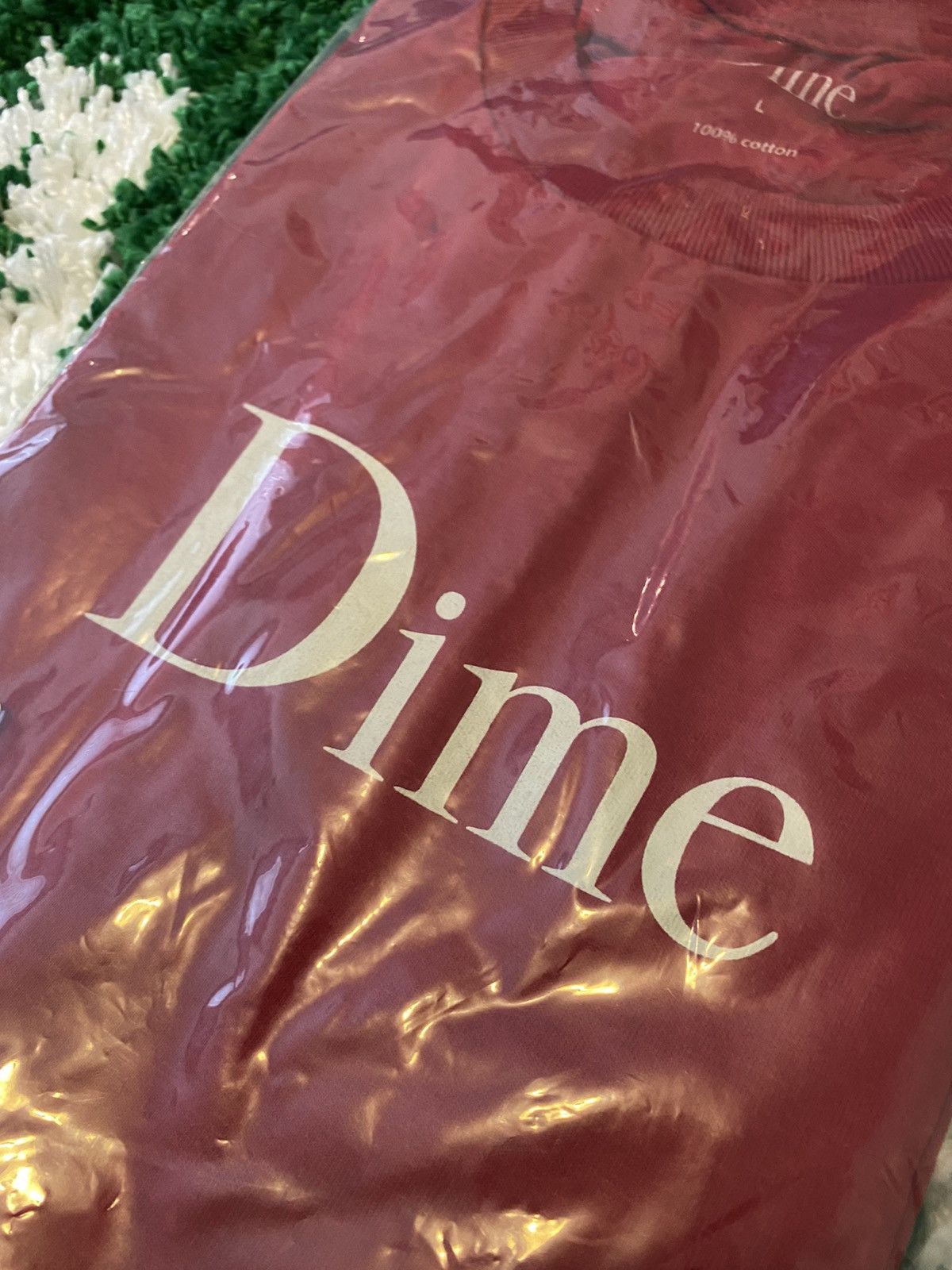 Dime Dime Logo Tee Cardinal Red Large Size US L / EU 52-54 / 3 - 2 Thumbnail