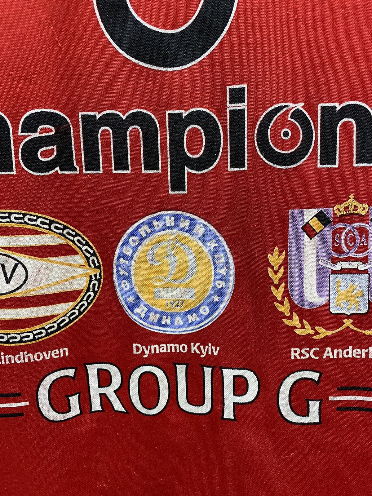 UEFA Manchester United 2000 Champions League Group G Jersey Size US XL / EU 56 / 4 - 12 Thumbnail