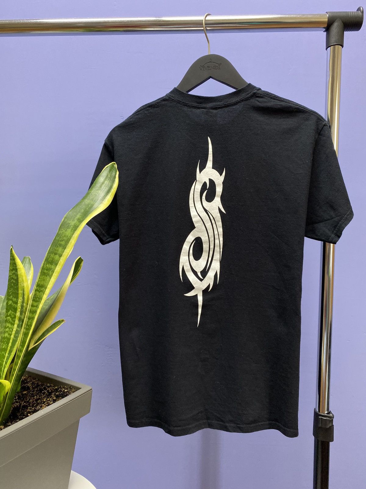 Band Tees × Slipknot Slipknot 2012 Box Logo Band T Shirt Size US M / EU 48-50 / 2 - 13 Thumbnail