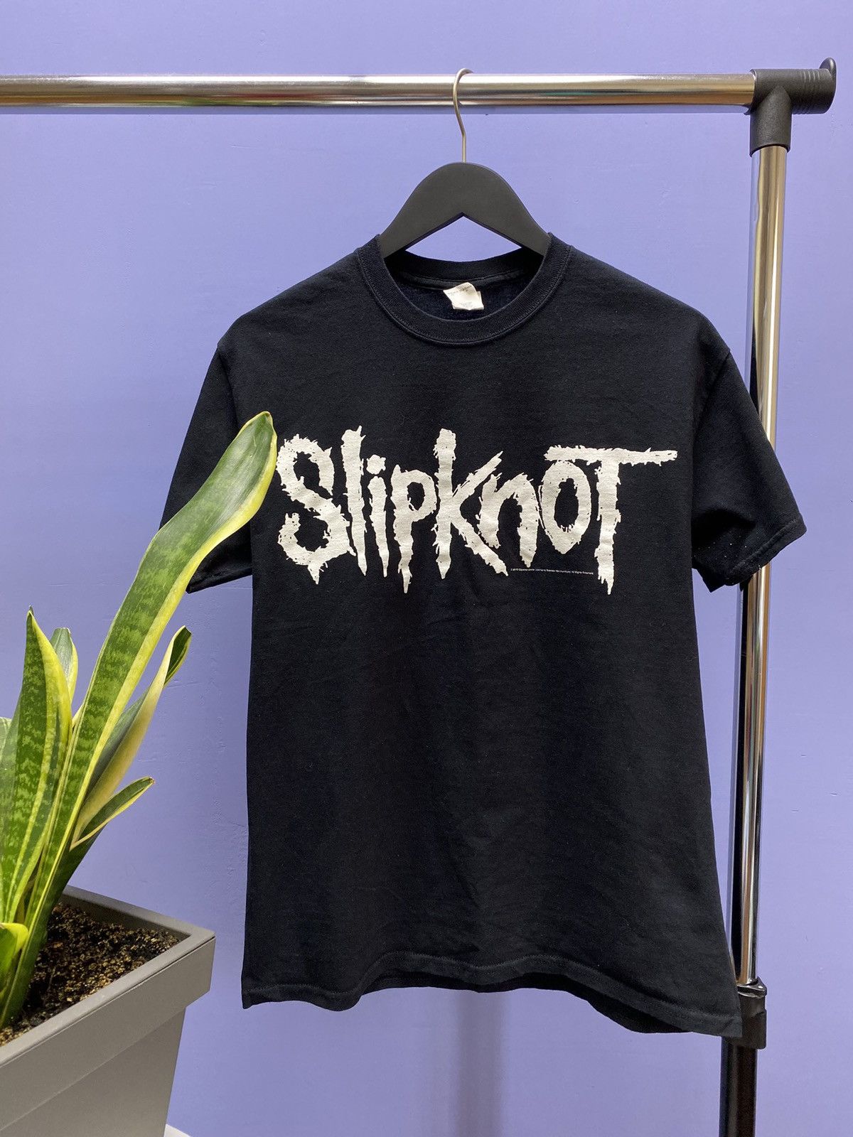 Band Tees × Slipknot Slipknot 2012 Box Logo Band T Shirt Size US M / EU 48-50 / 2 - 1 Thumbnail