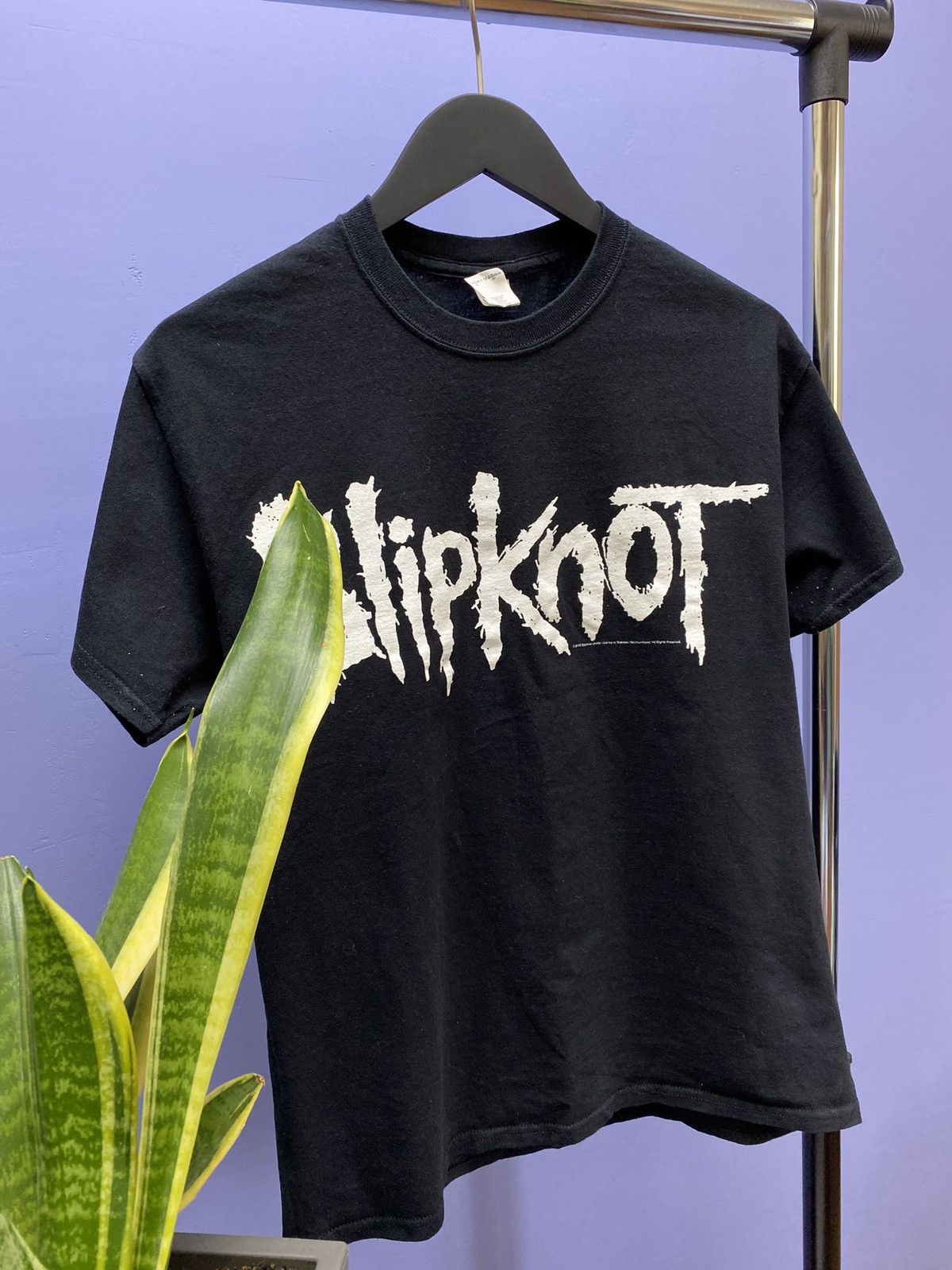 Band Tees × Slipknot Slipknot 2012 Box Logo Band T Shirt Size US M / EU 48-50 / 2 - 3 Thumbnail
