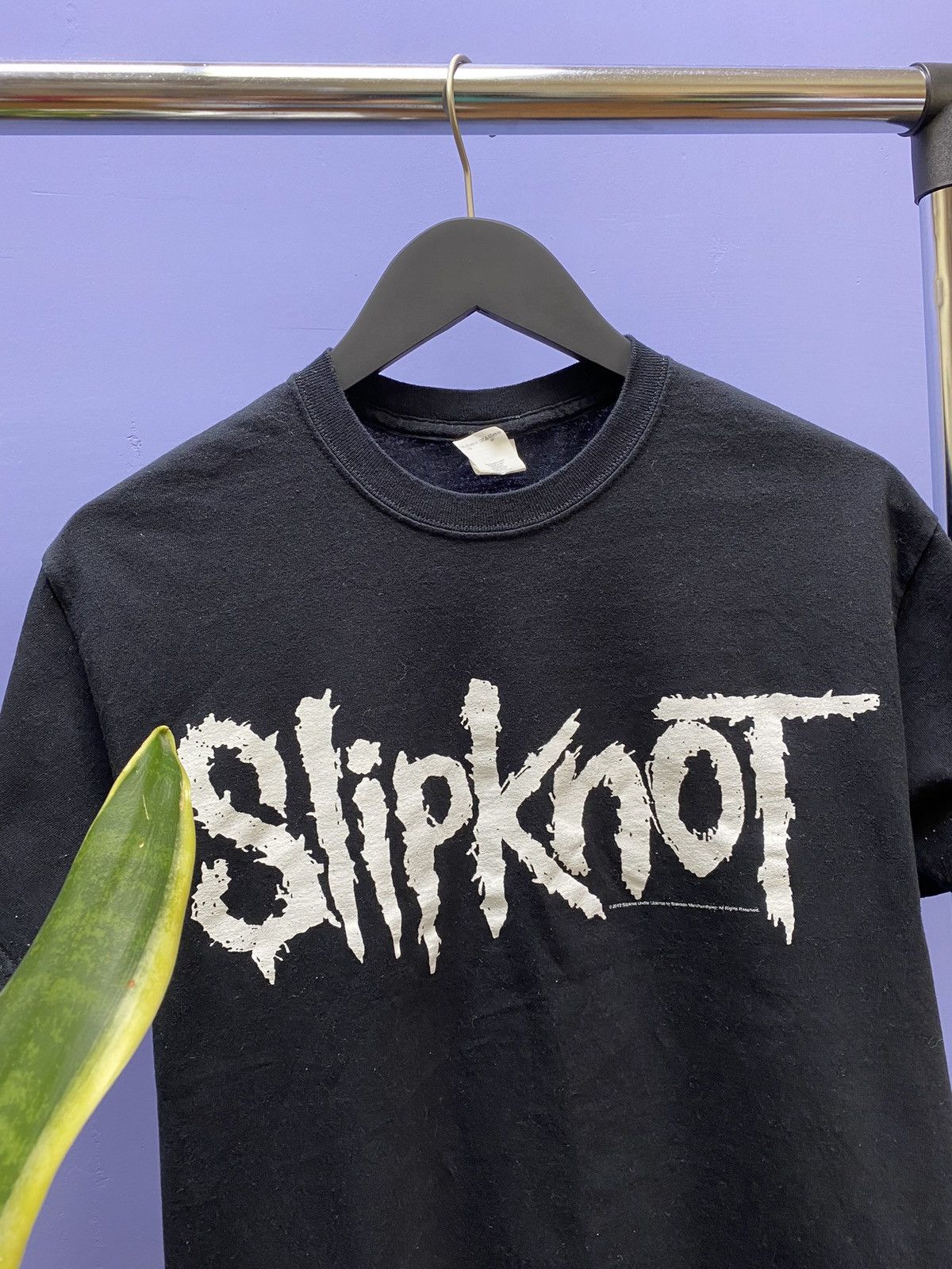 Band Tees × Slipknot Slipknot 2012 Box Logo Band T Shirt Size US M / EU 48-50 / 2 - 6 Thumbnail