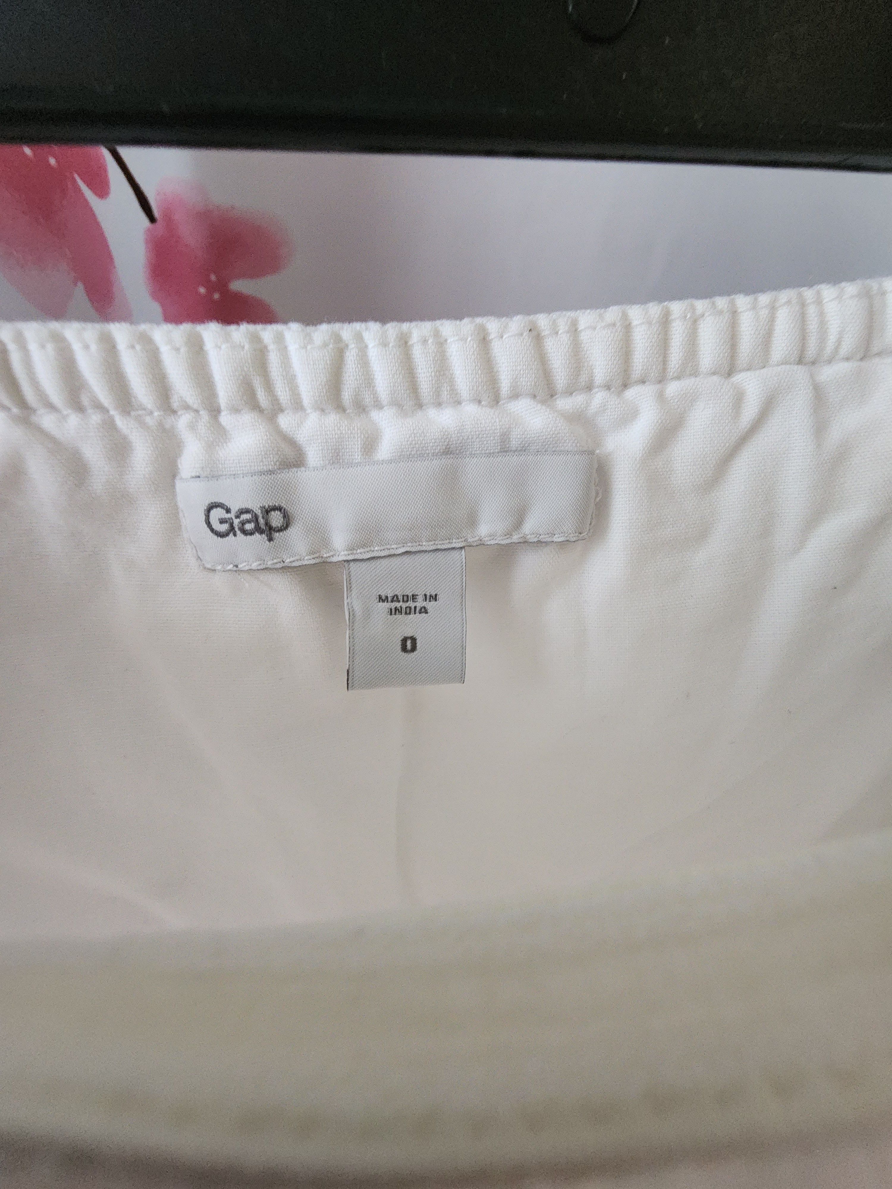 Gap NWOT GAP Women's White Strapless Dress Size 0 Size XS / US 0-2 / IT 36-38 - 4 Thumbnail