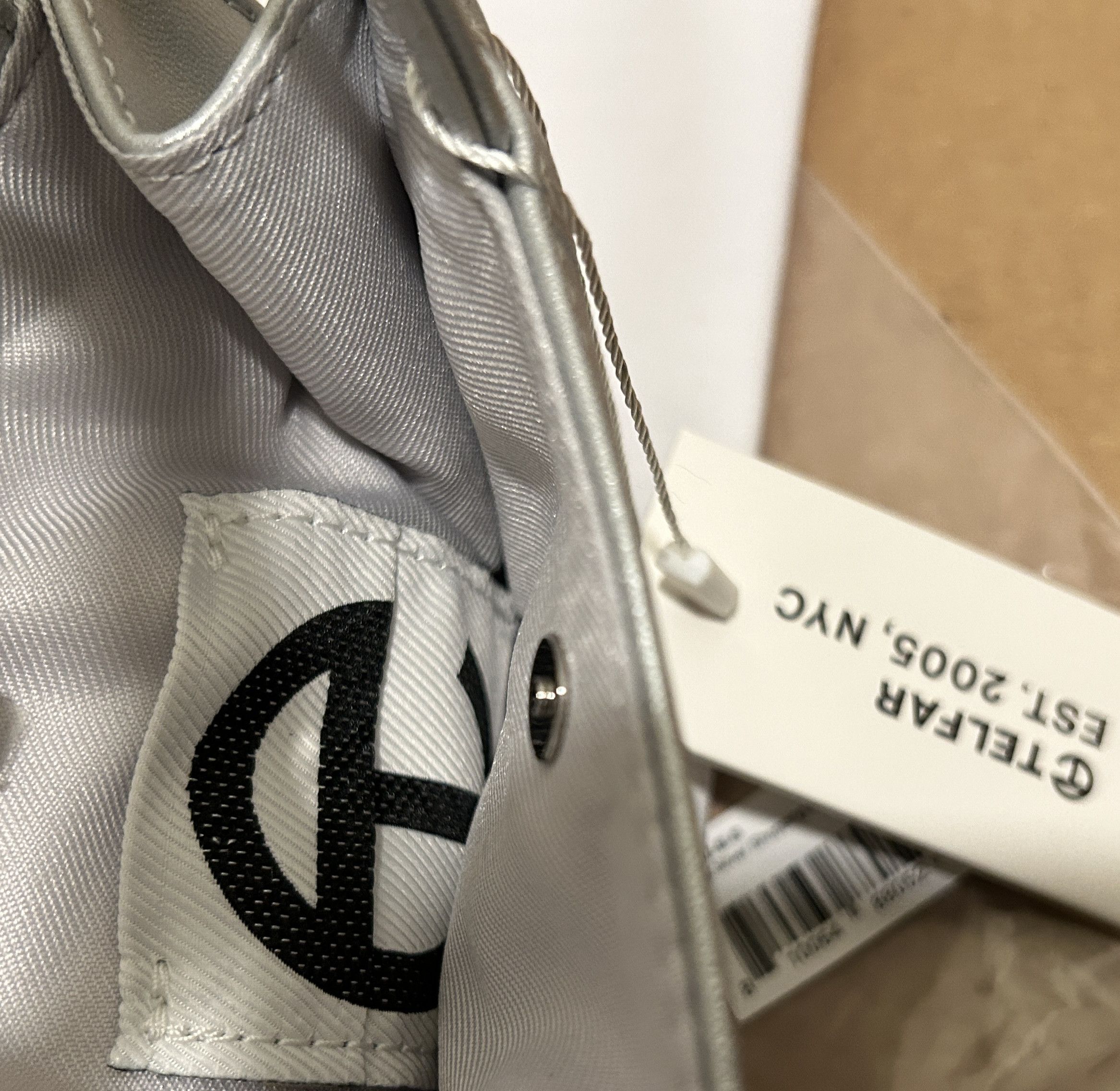 Telfar telfar silver small shopper bag Size ONE SIZE - 6 Thumbnail