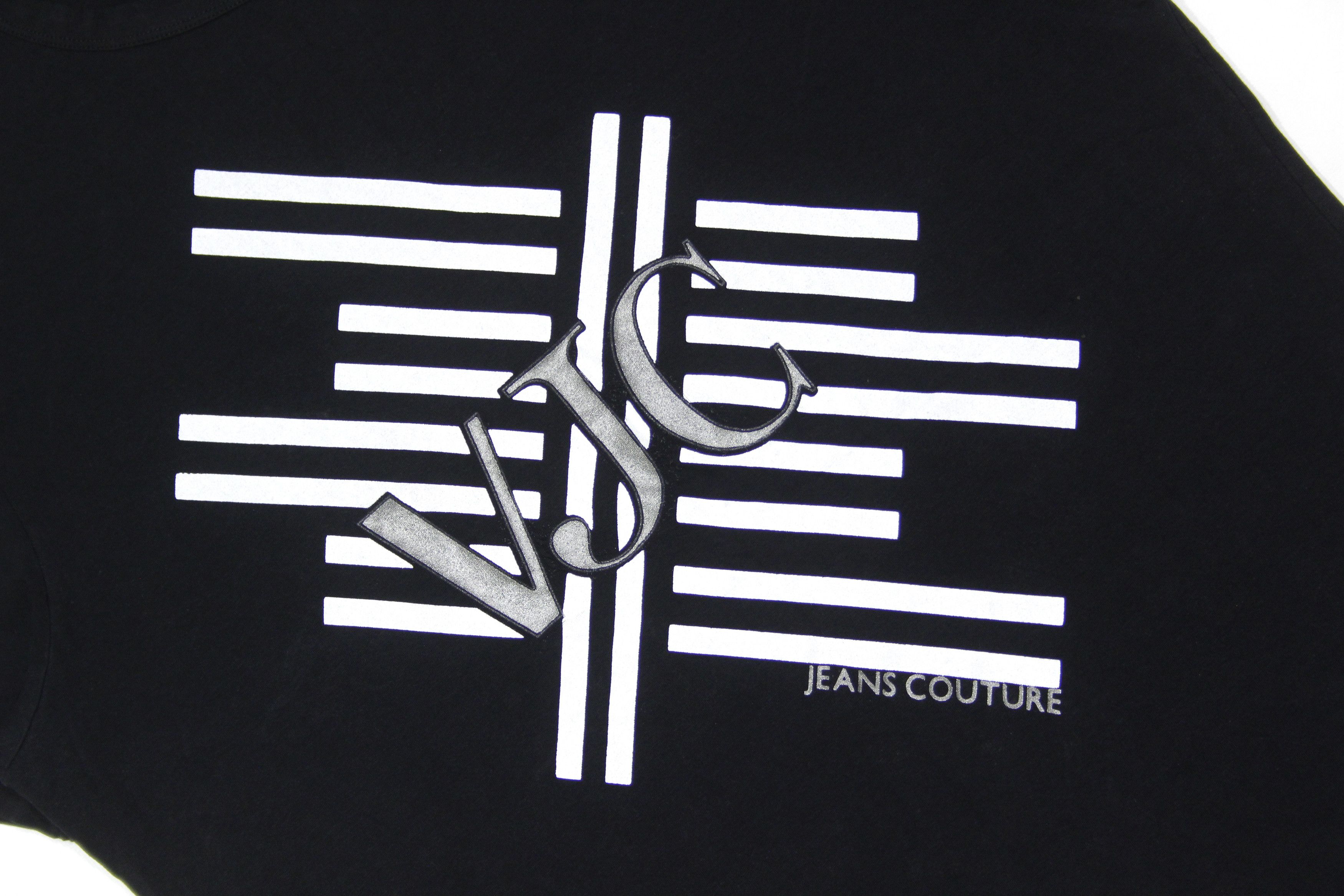 Versace VJC Big Logo T-Shirt Vintage Size US L / EU 52-54 / 3 - 3 Thumbnail