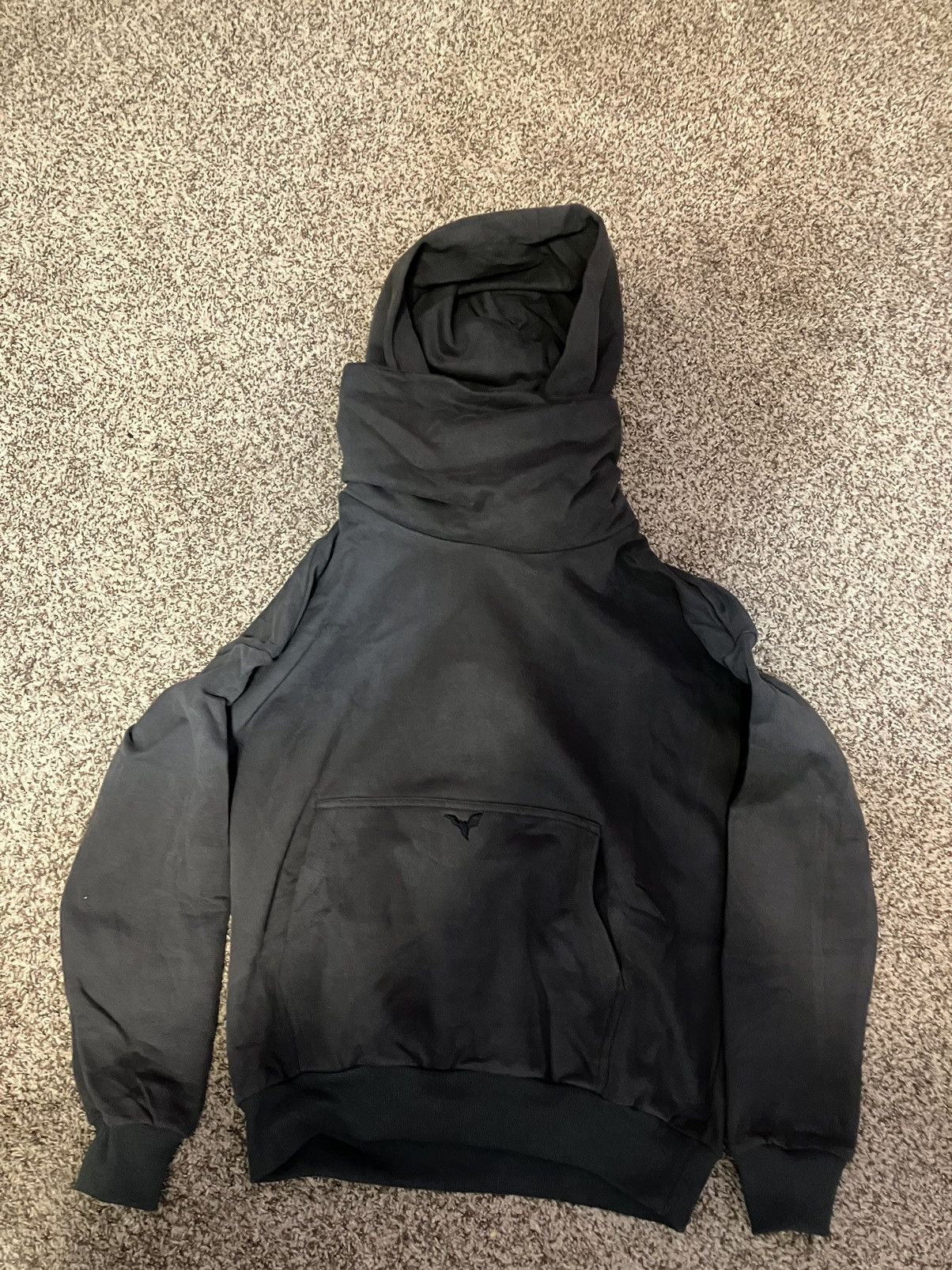 Streetwear Ditch Masked Hoodie Grey | Grailed