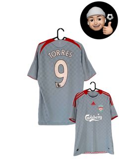 ADIDAS LIVERPOOL 2009 `TORRES` HOME JERSEY