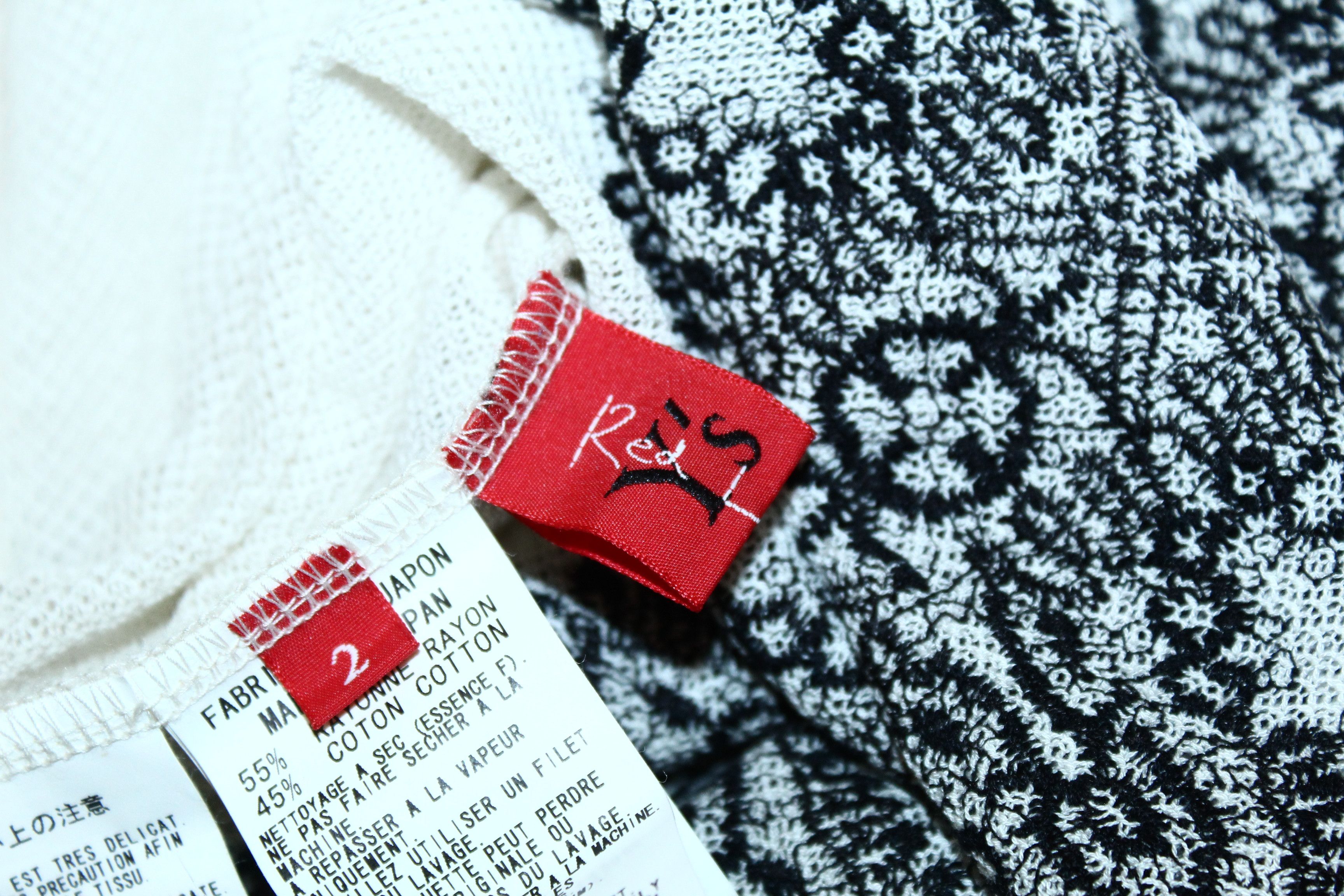 Yohji Yamamoto 💥💥 Y's Red Label Rayon Cotton Blend Lace Knitted Dress Size XS / US 0-2 / IT 36-38 - 15 Thumbnail