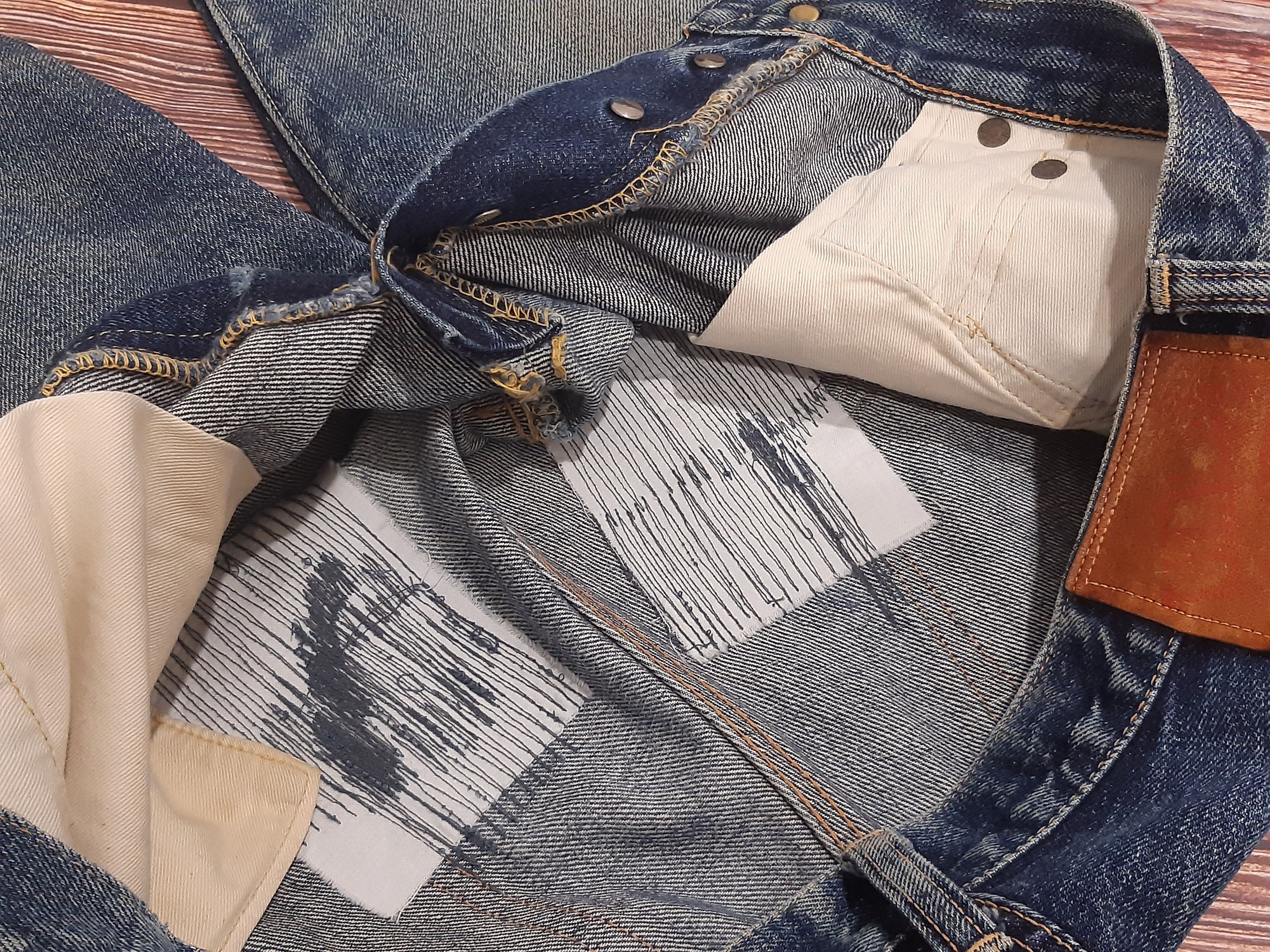Denime Japanese Jeans DENIME Selvedge Vintage Size US 28 / EU 44 - 11 Thumbnail