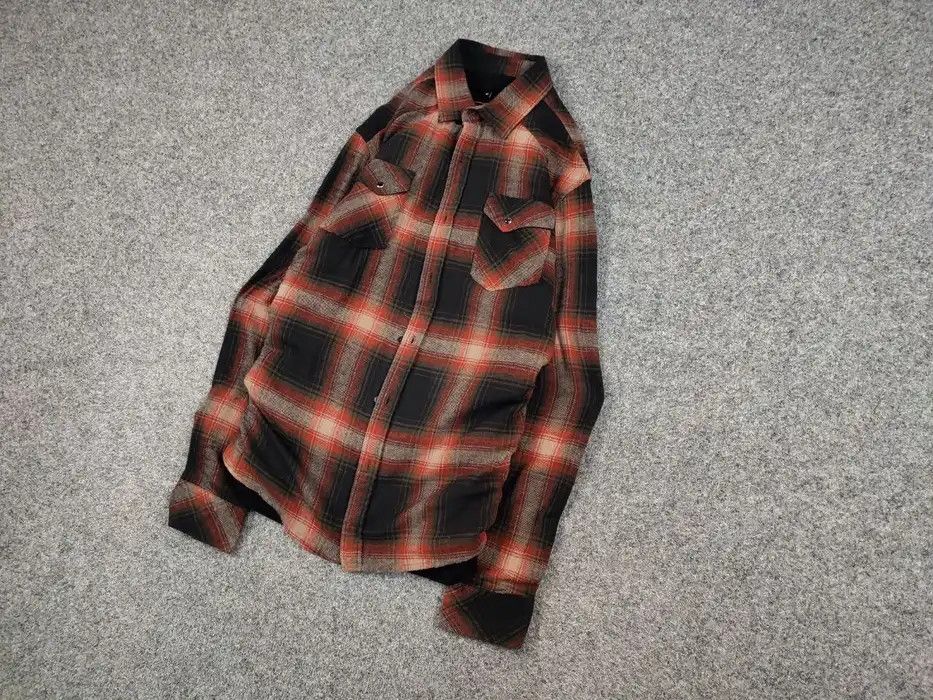 Flannel Vintage Flannel Shirt Checkered Travis Scott Style Hype Size US L / EU 52-54 / 3 - 4 Thumbnail