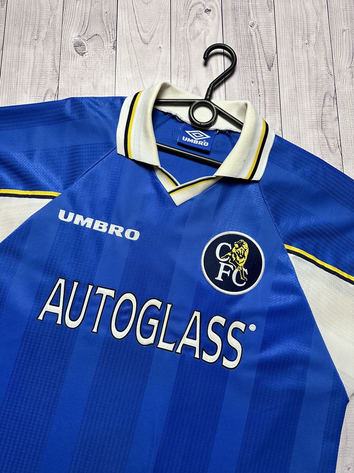 Chelsea Soccer × Vintage Vintage soccer jersey Chelsea size L rare Size US L / EU 52-54 / 3 - 2 Thumbnail
