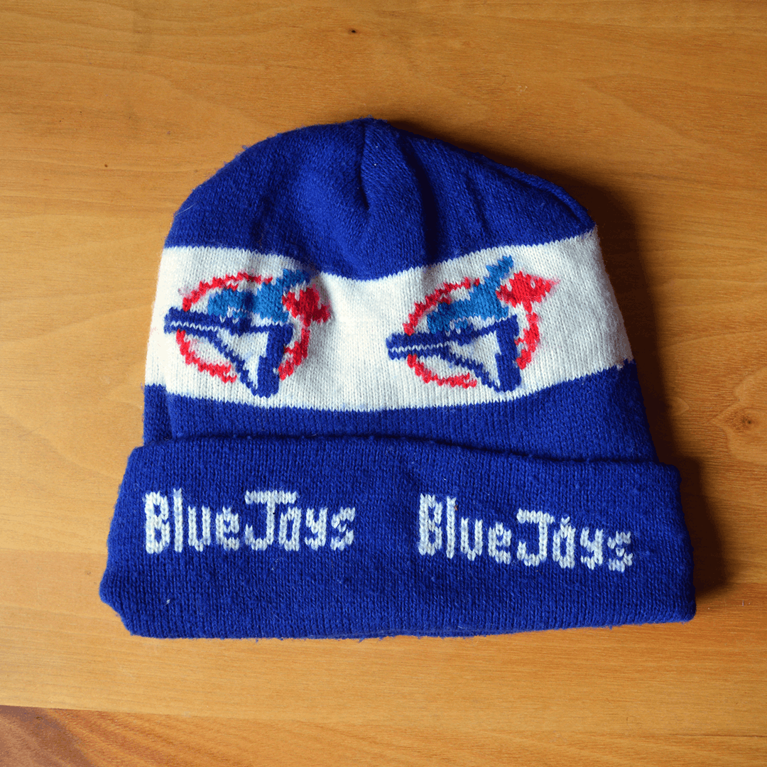 Vintage Vintage 80s 90s Toronto Blue Jays MLB Baseball Winter Beanie Size ONE SIZE - 1 Preview