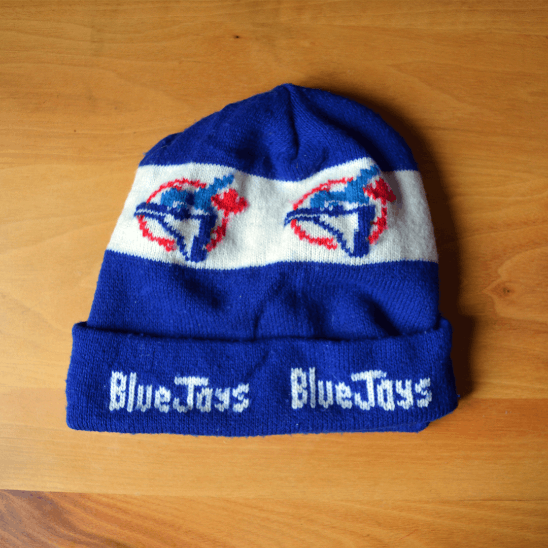 Vintage Vintage 80s 90s Toronto Blue Jays MLB Baseball Winter Beanie Size ONE SIZE - 2 Preview