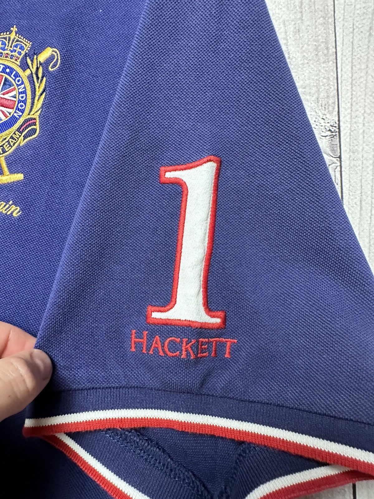 Hackett × Vintage Vintage Hackett polo logo size XXL Size US XXL / EU 58 / 5 - 3 Thumbnail