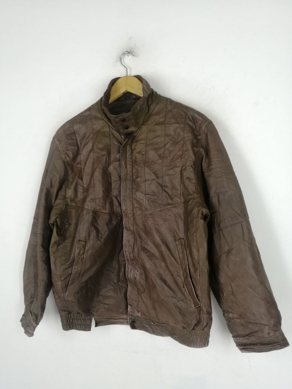 Branded Leather Vintage Jubian Leather Jacket Size US M / EU 48-50 / 2 - 2 Thumbnail