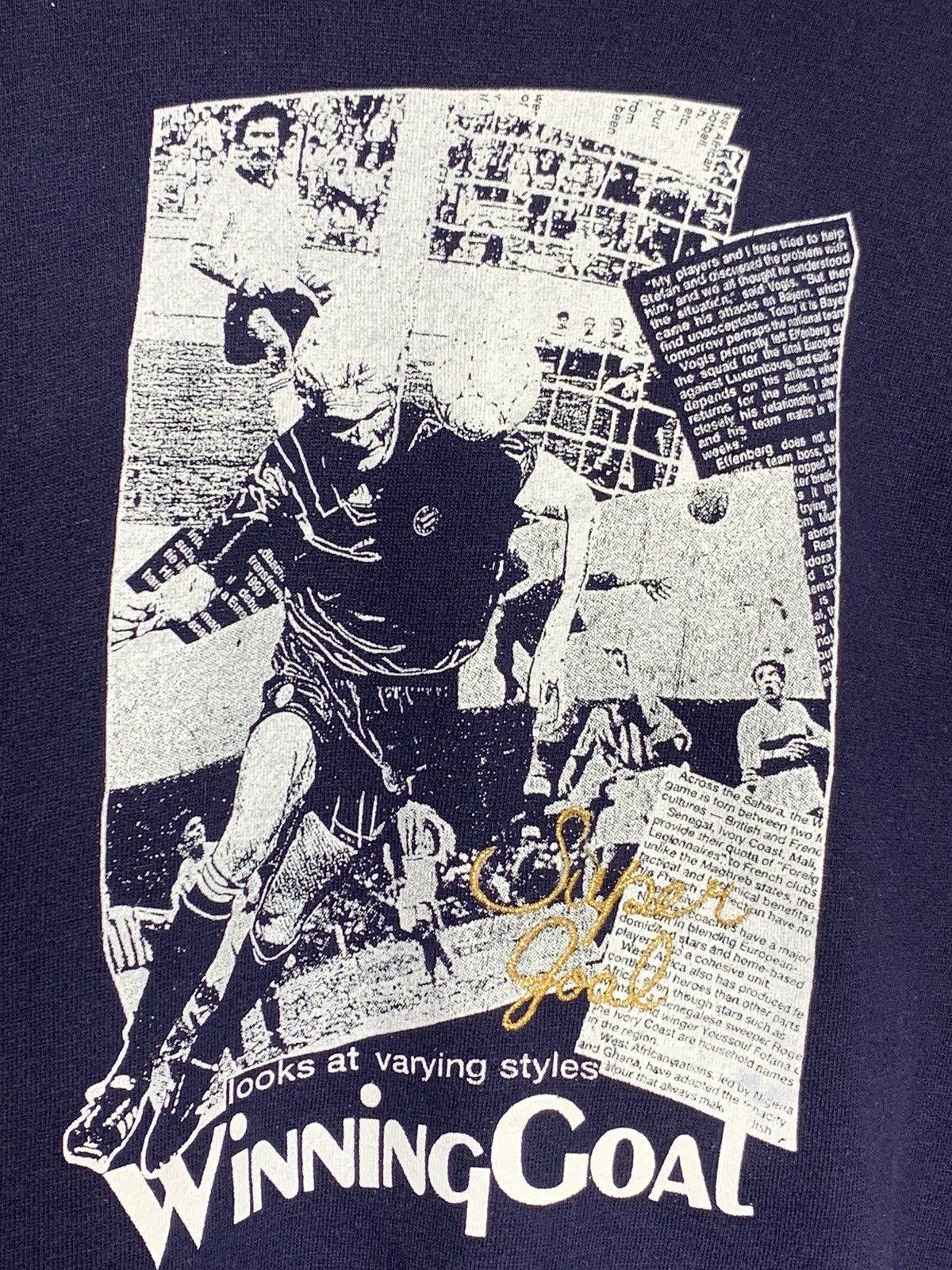 Vintage Vintage Kalof Winning Goal Sportswear Crewneck Sweatshirt Size US M / EU 48-50 / 2 - 2 Thumbnail