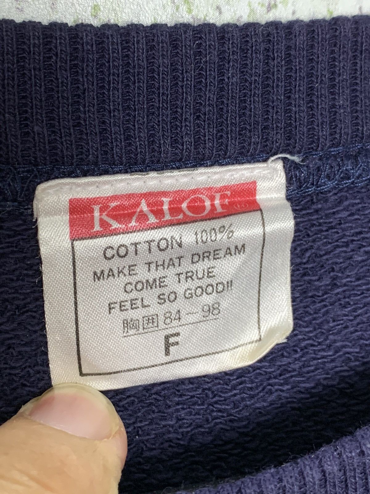 Vintage Vintage Kalof Winning Goal Sportswear Crewneck Sweatshirt Size US M / EU 48-50 / 2 - 3 Thumbnail