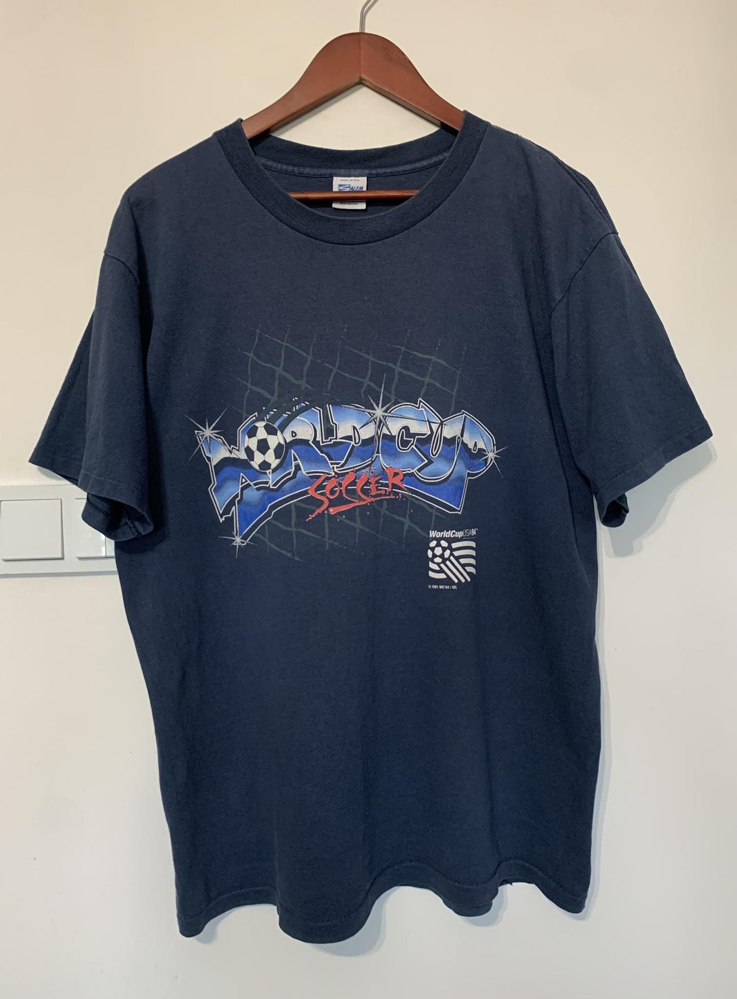 Salem Sportswear t-shirt tee Salem Sportswear World cup USA 1994 vintage Size US L / EU 52-54 / 3 - 1 Thumbnail