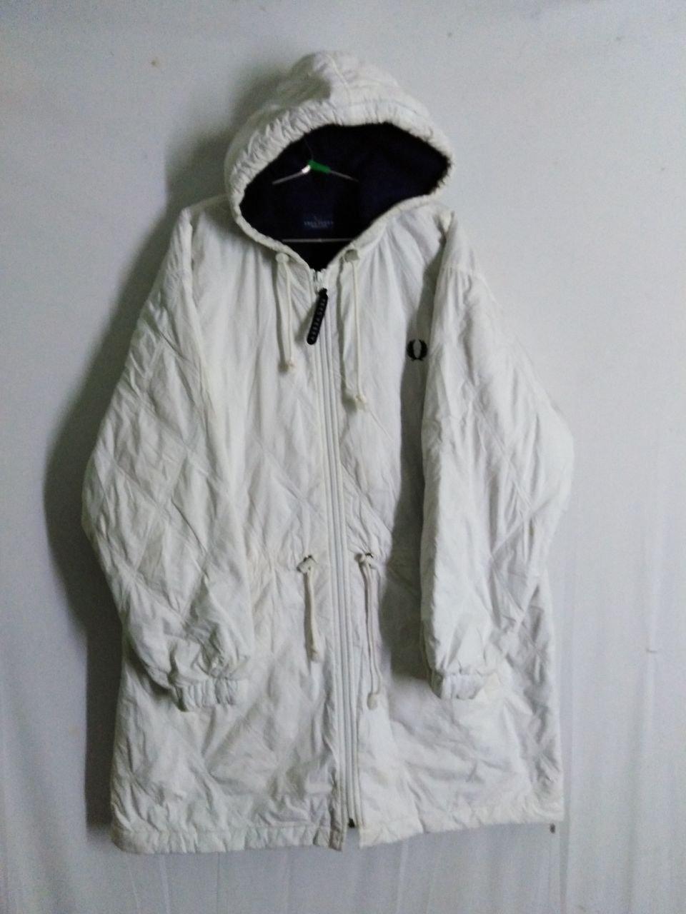 Fred Perry RARE! FRED PERRY PUFFER WHITE JACKET Size US L / EU 52-54 / 3 - 1 Thumbnail