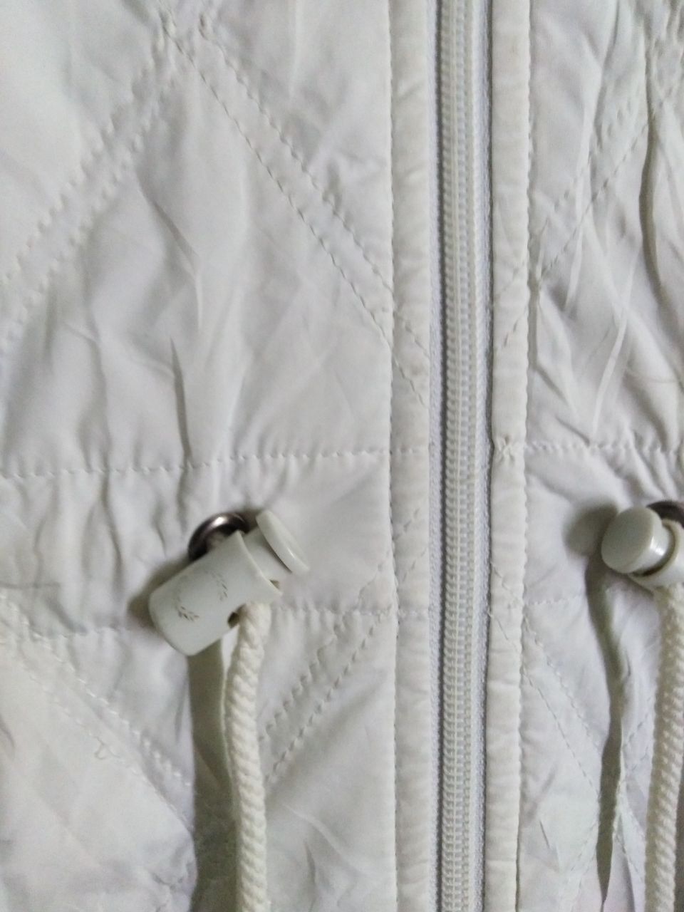 Fred Perry RARE! FRED PERRY PUFFER WHITE JACKET Size US L / EU 52-54 / 3 - 2 Thumbnail
