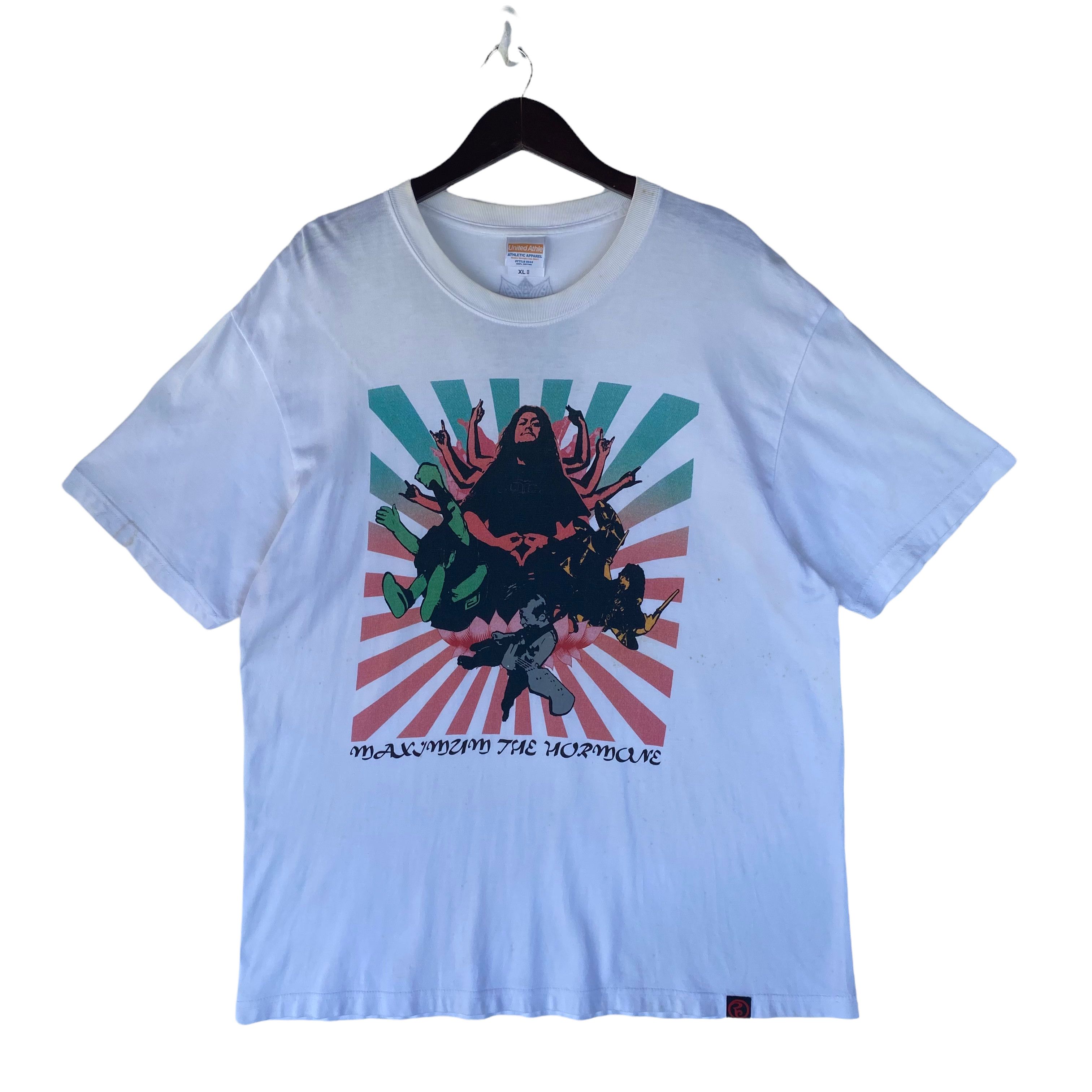 Maximum the Hormone Japanese hardcore punk band shirt