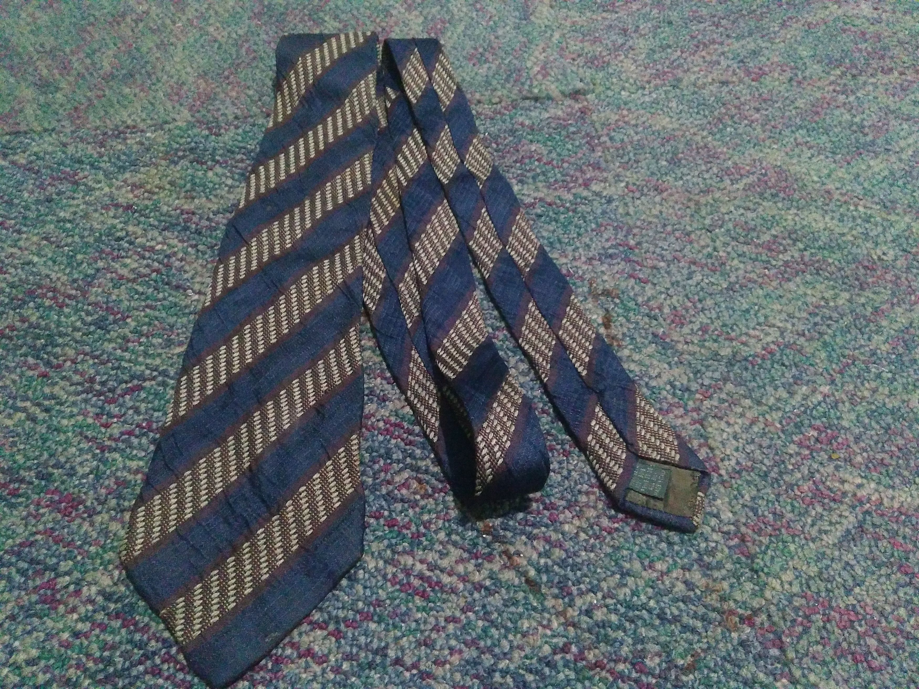 Jean Paul Gaultier Distressed Jean Paul Gaultier Tiie Necktie Made in Italy Size ONE SIZE - 1 Thumbnail