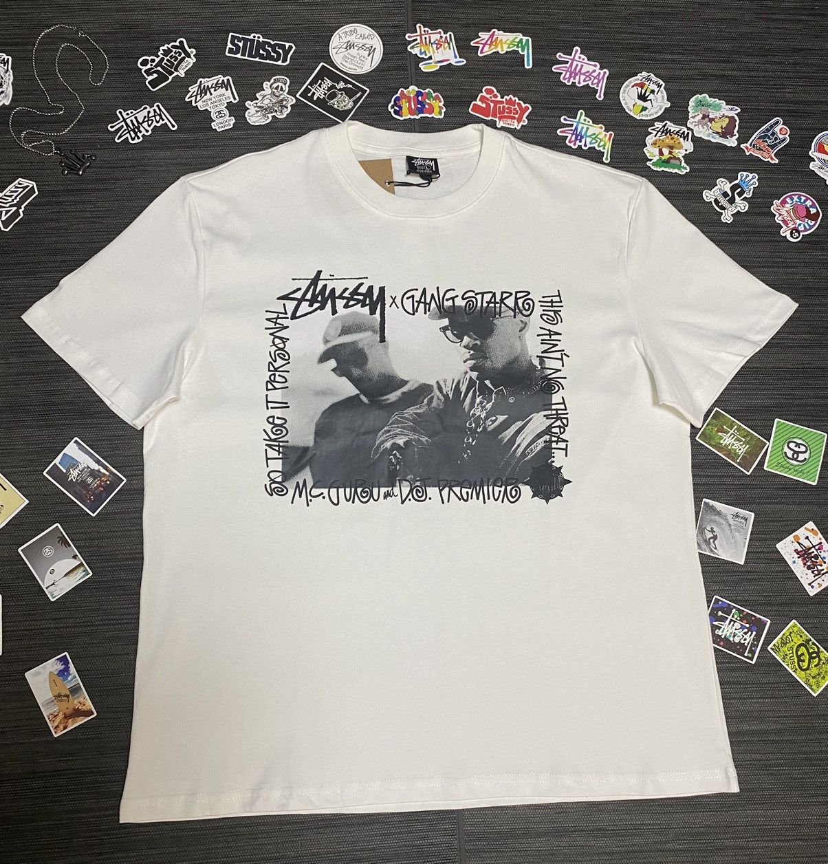 Stussy Stüssy x Gang Starr Tee | Grailed