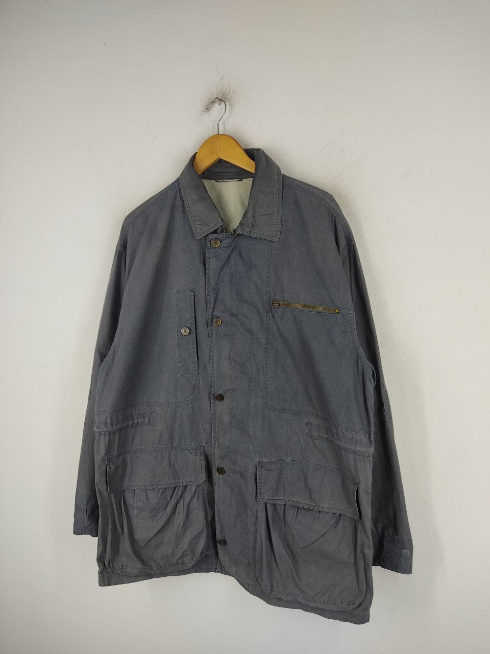 Missoni × Vintage Missoni Chore Silver Jacket Size US L / EU 52-54 / 3 - 2 Thumbnail