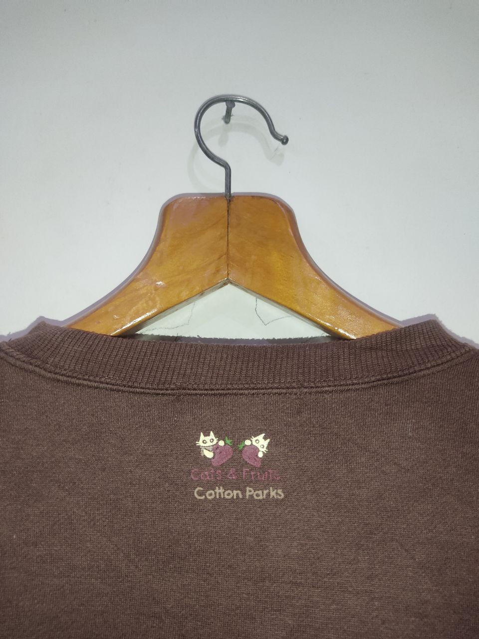 Japanese Brand × Vintage Vintage Cotton Paris Sweatshirt Size US L / EU 52-54 / 3 - 6 Thumbnail