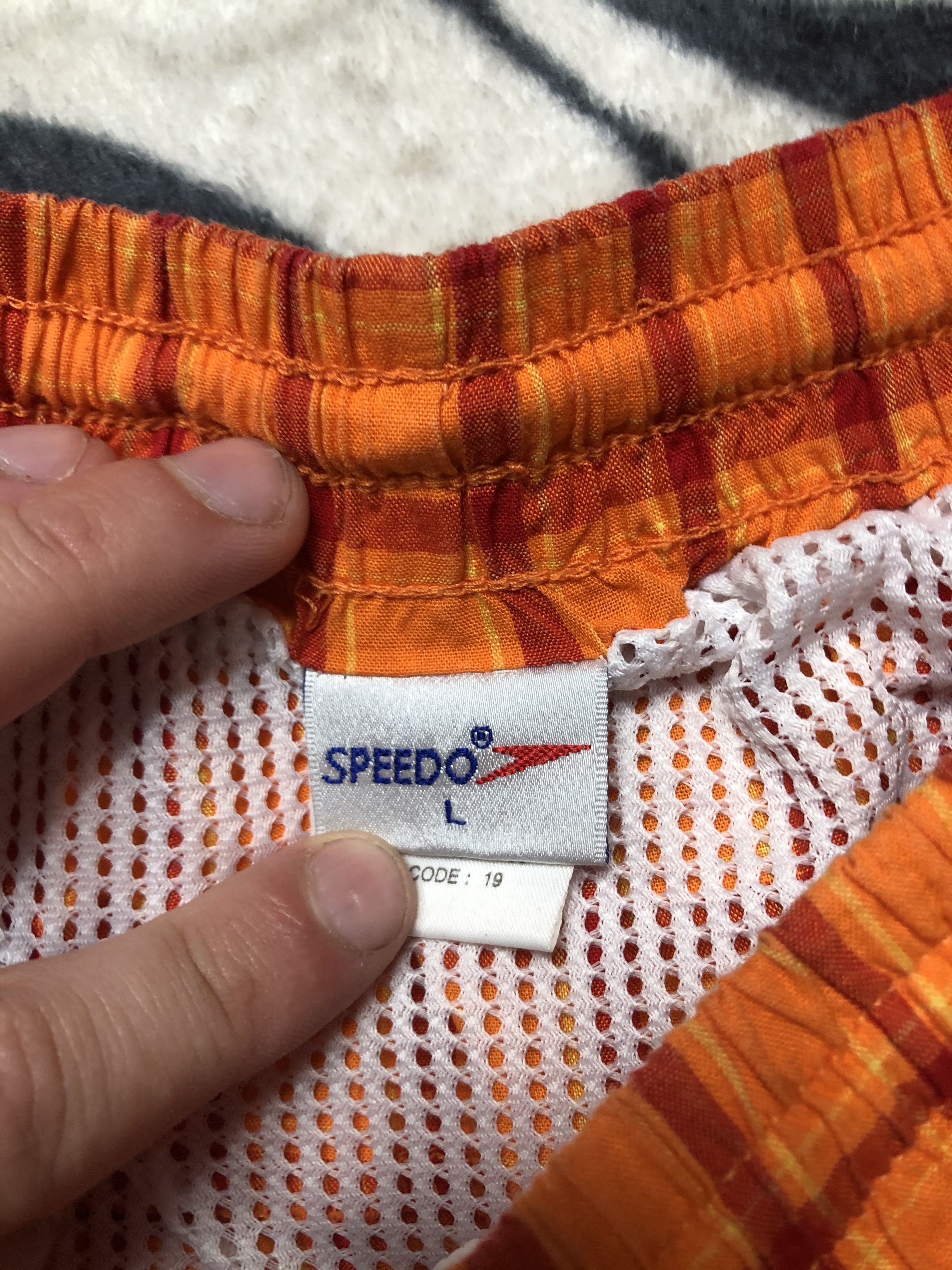 Speedo Speedo Vintage Mens Nylon Shorts Size US 34 / EU 50 - 3 Thumbnail