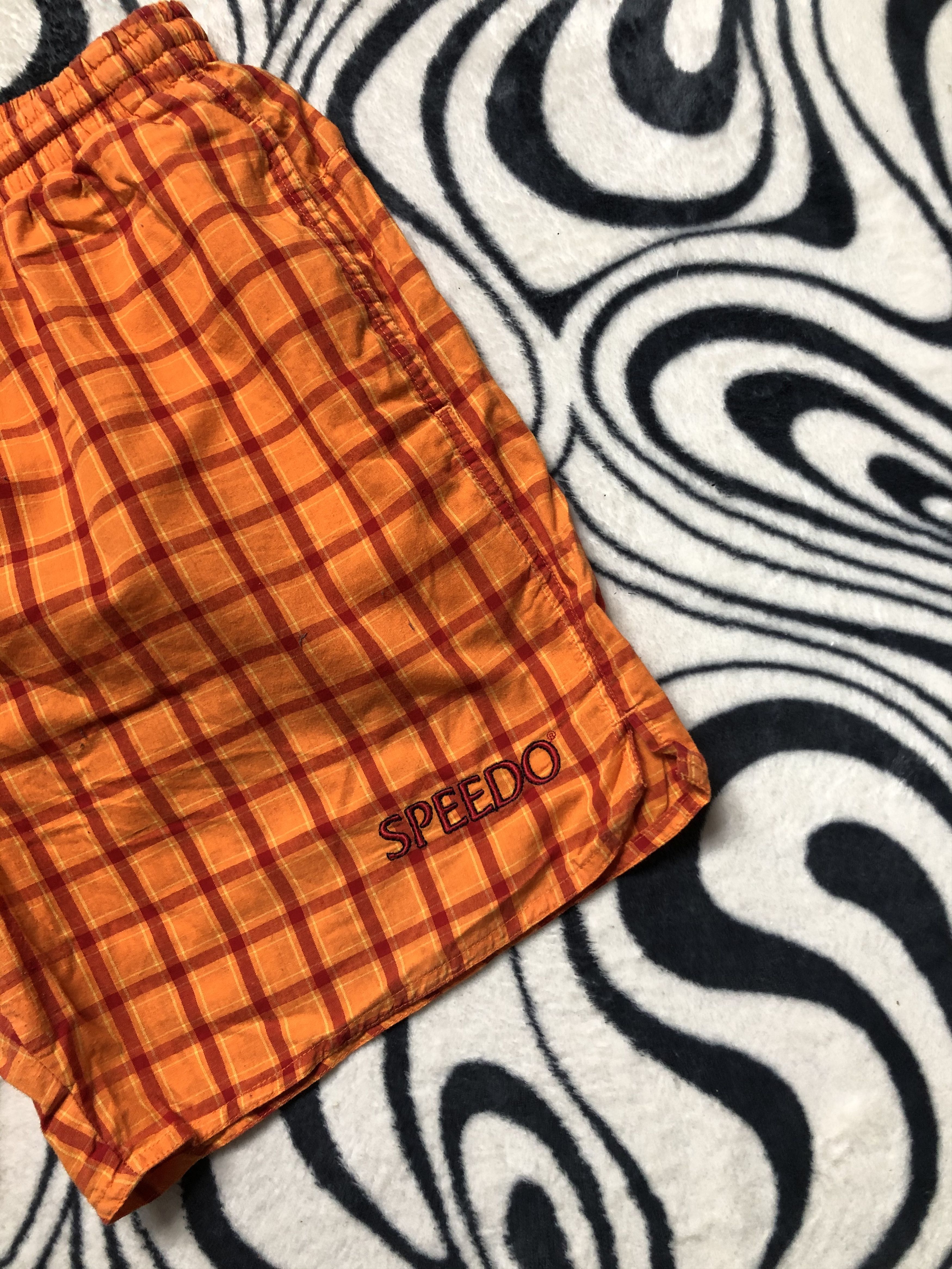 Speedo Speedo Vintage Mens Nylon Shorts Size US 34 / EU 50 - 2 Thumbnail