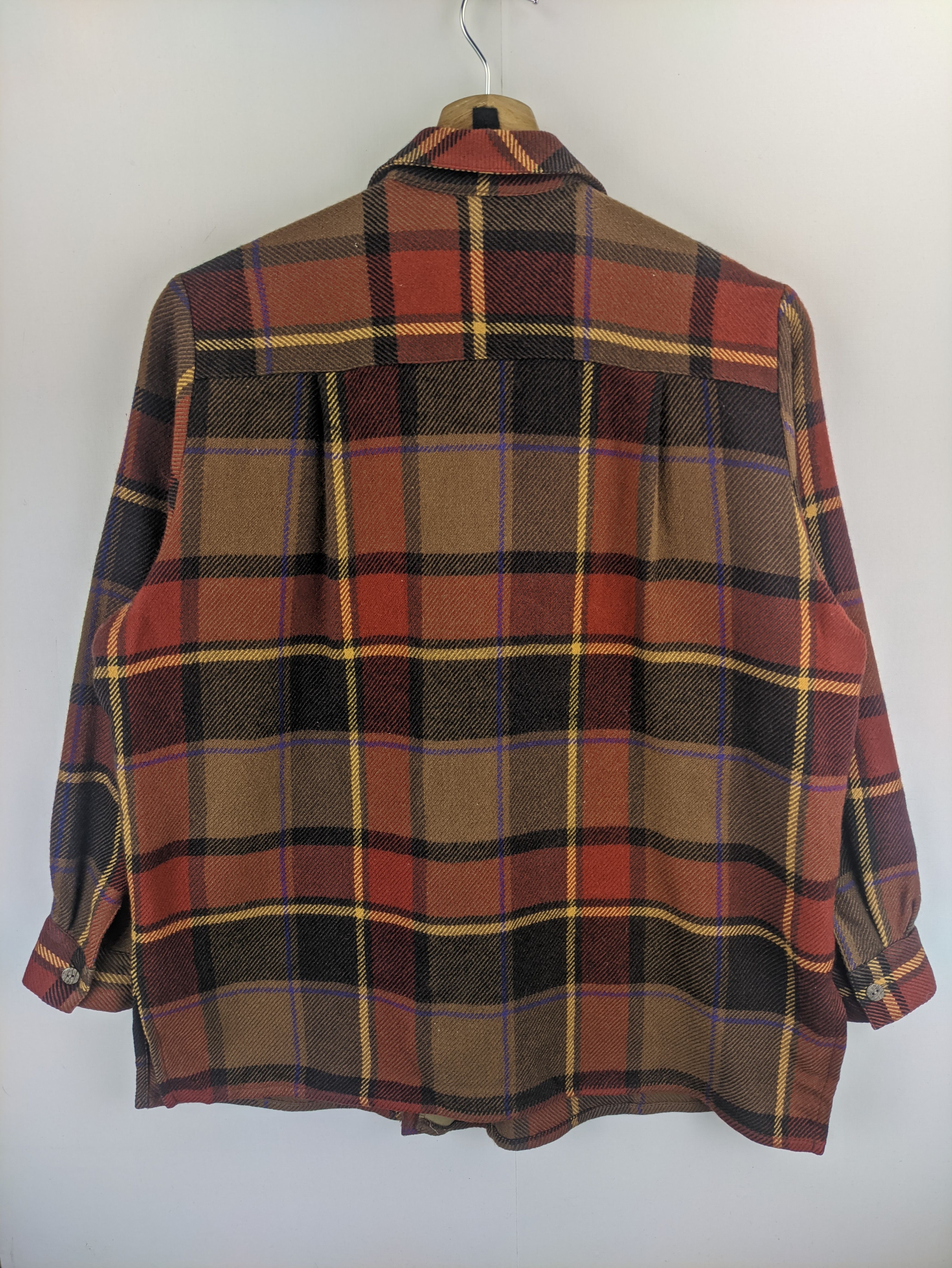Flannel Steals🔥Flannel Plaid Checkered by Belloregia Size M / US 6-8 / IT 42-44 - 2 Thumbnail