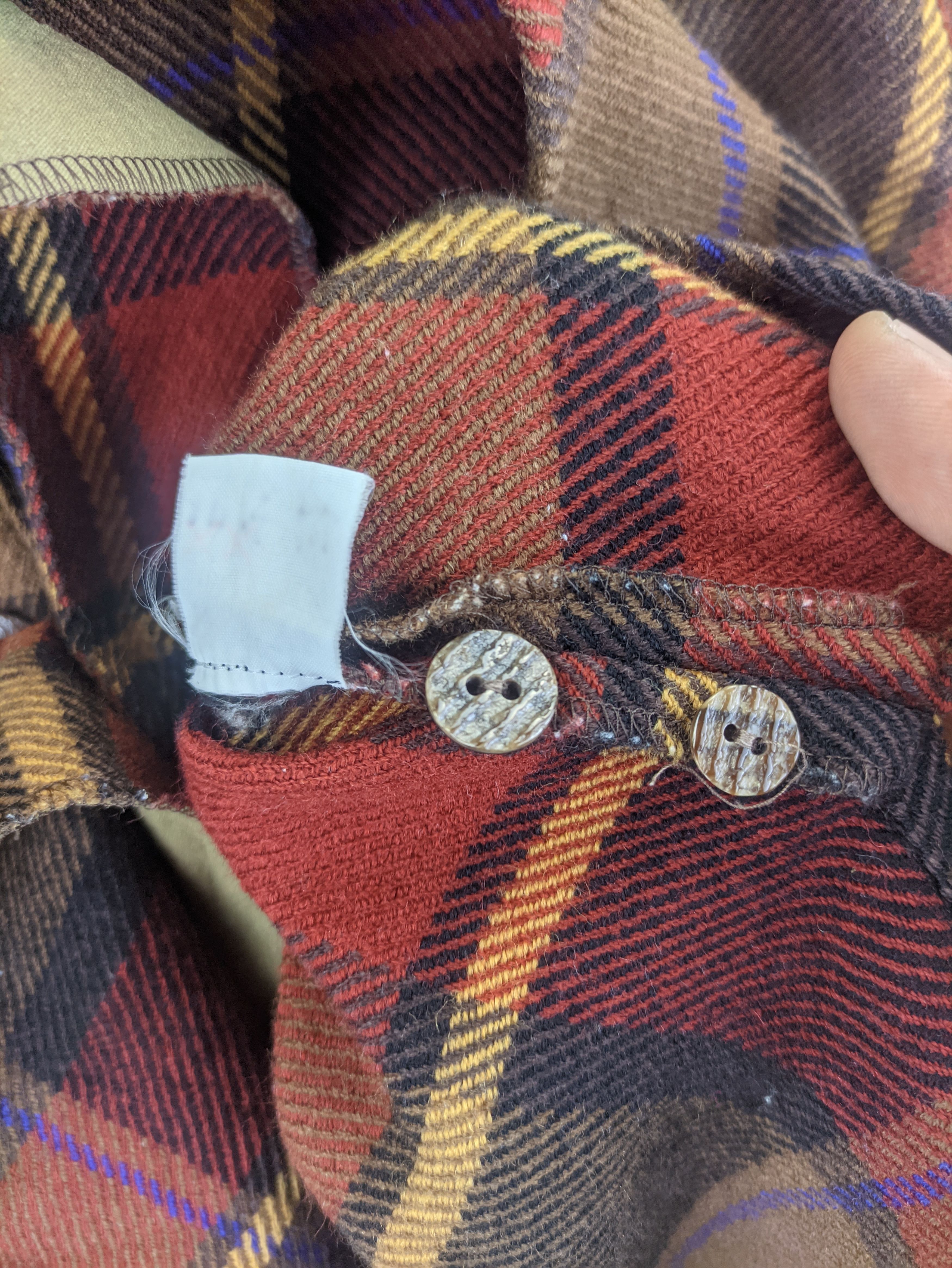 Flannel Steals🔥Flannel Plaid Checkered by Belloregia Size M / US 6-8 / IT 42-44 - 4 Thumbnail