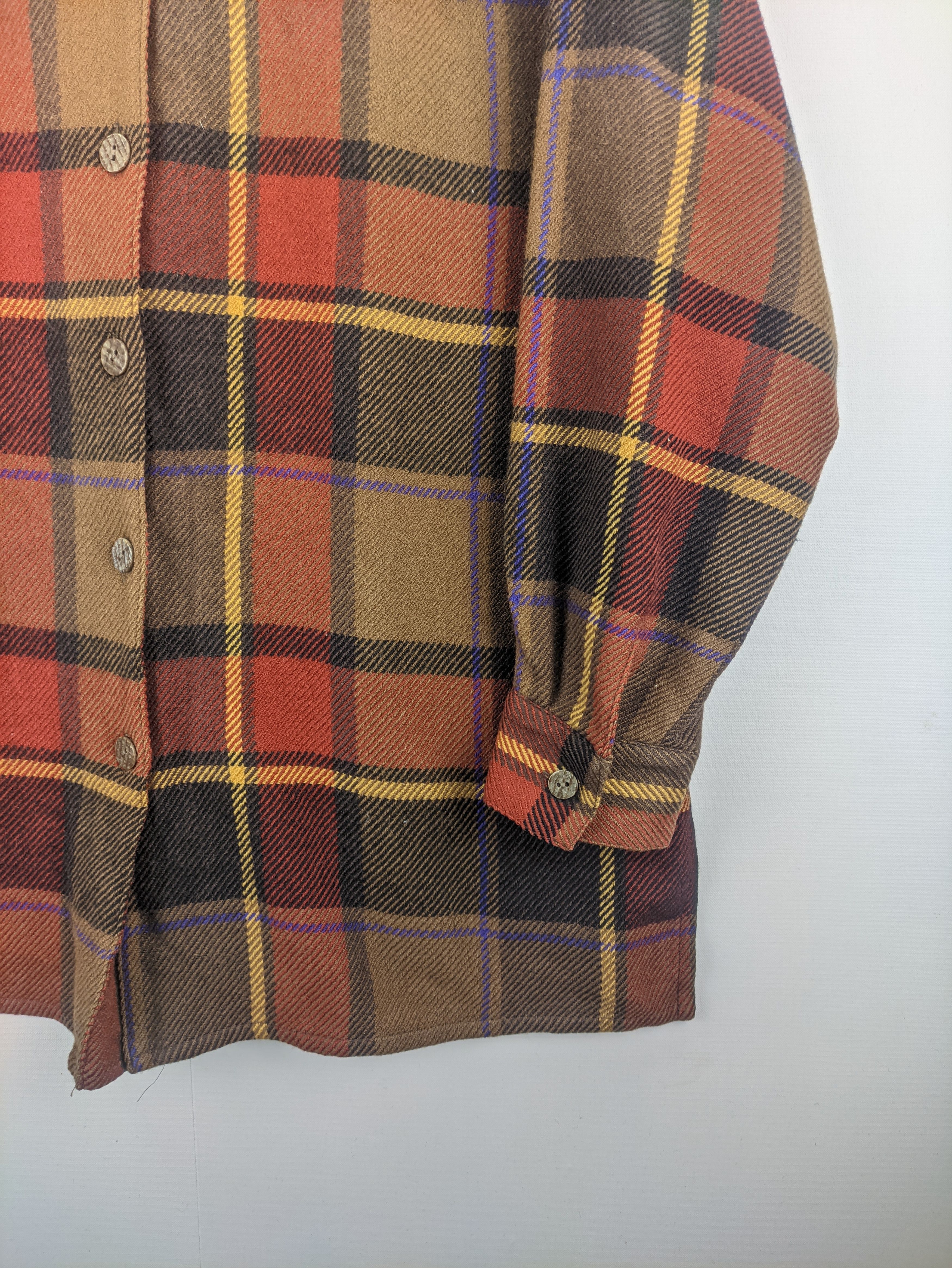 Flannel Steals🔥Flannel Plaid Checkered by Belloregia Size M / US 6-8 / IT 42-44 - 5 Thumbnail